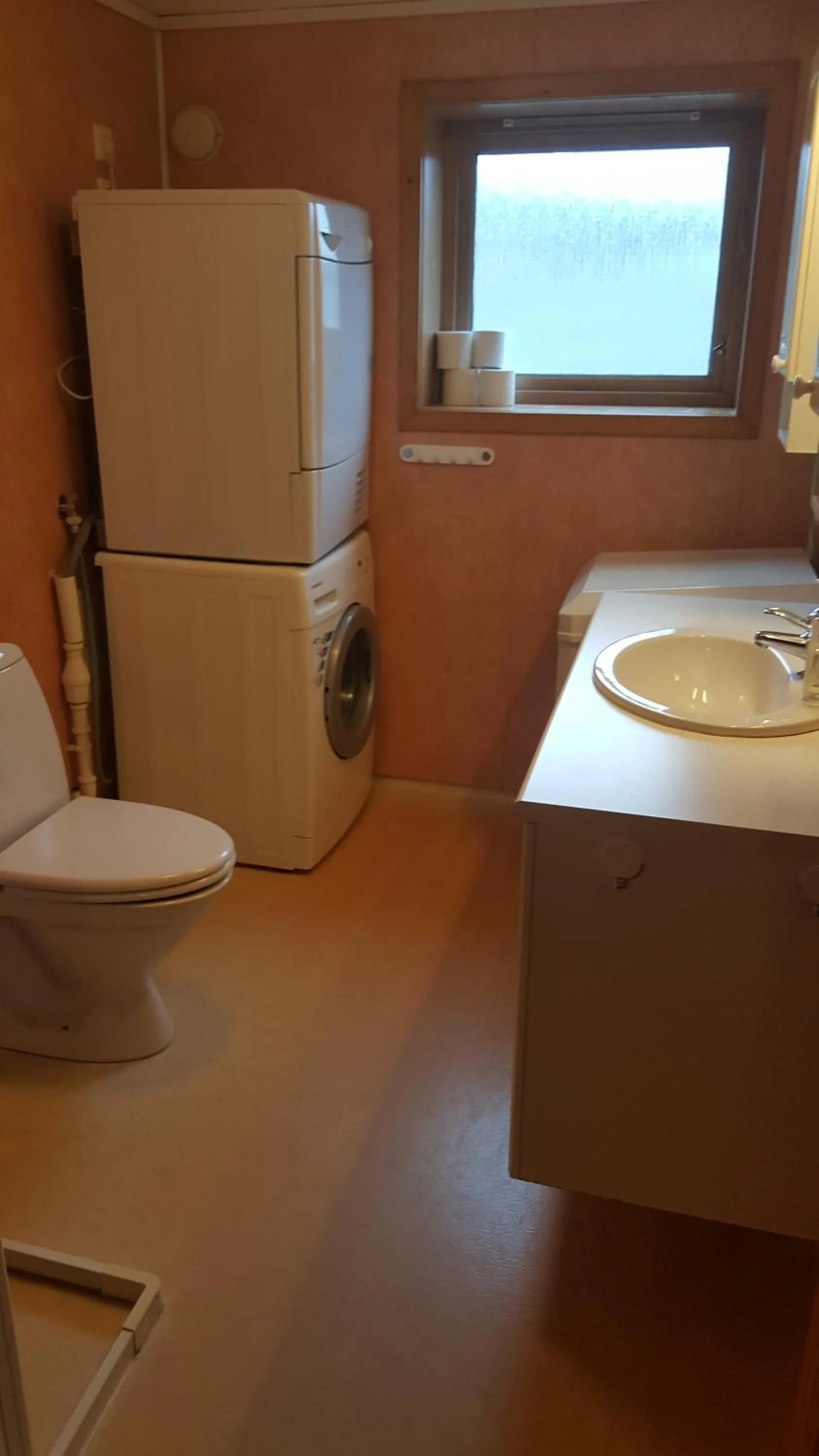 Toilet in Skeisvang Gjestgiveri