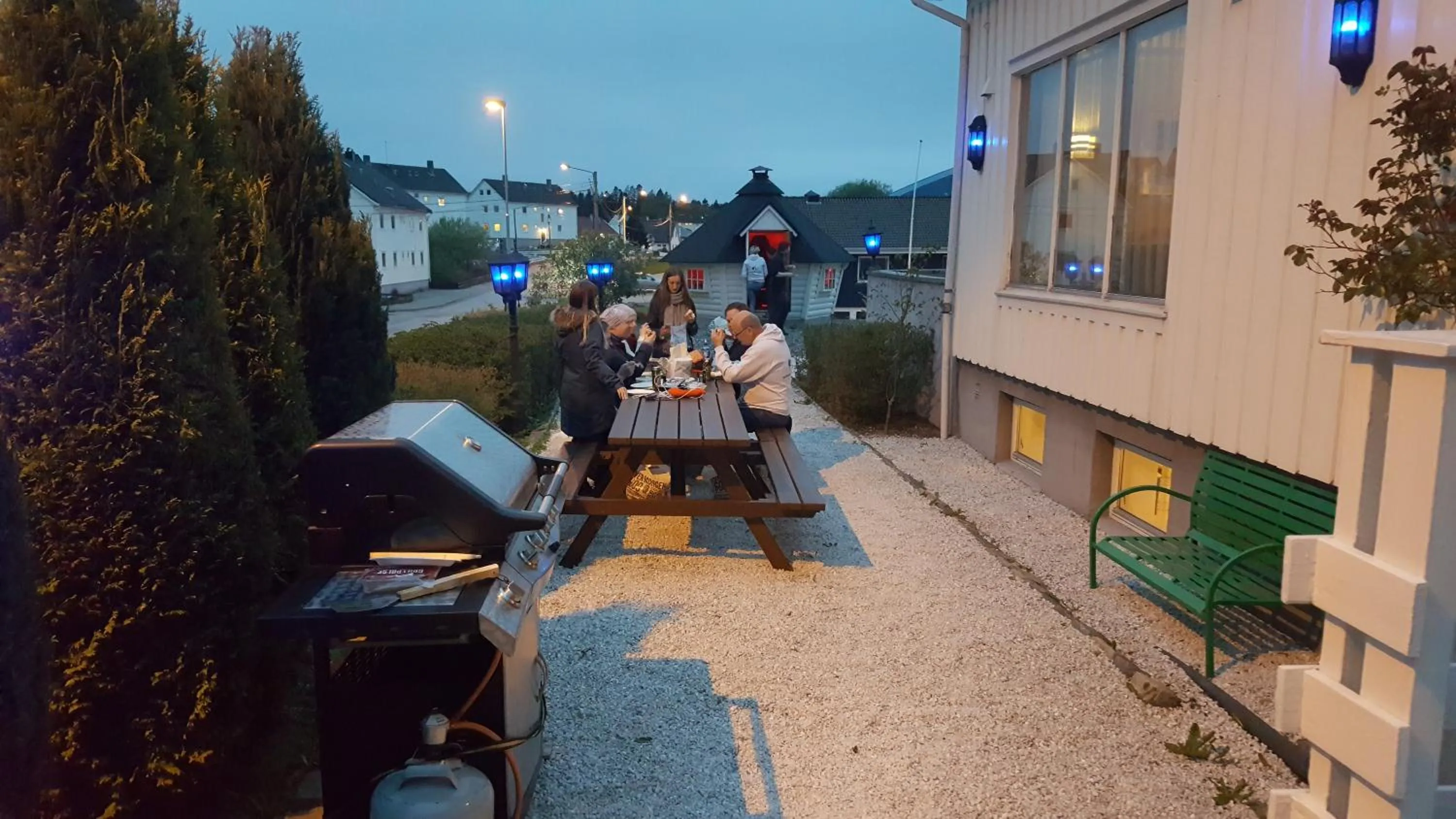 Patio in Skeisvang Gjestgiveri