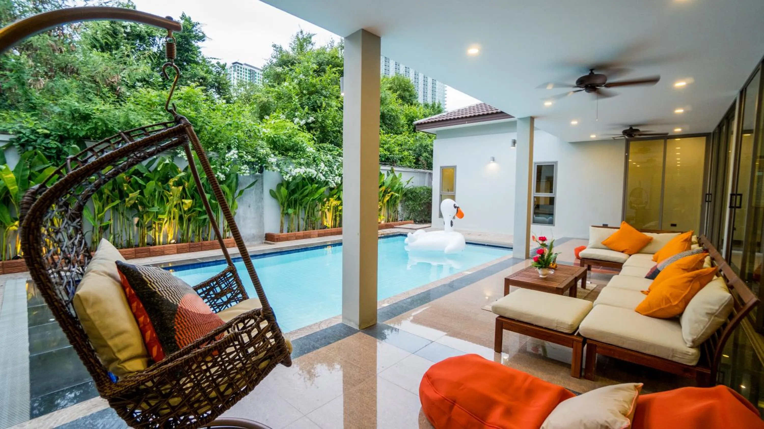 Balcony/Terrace in Villa Navin Premiere Pool Villa