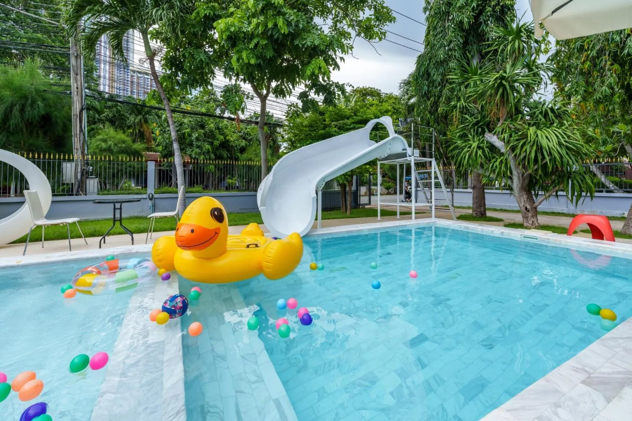 Aqua park in Villa Navin Premiere Pool Villa