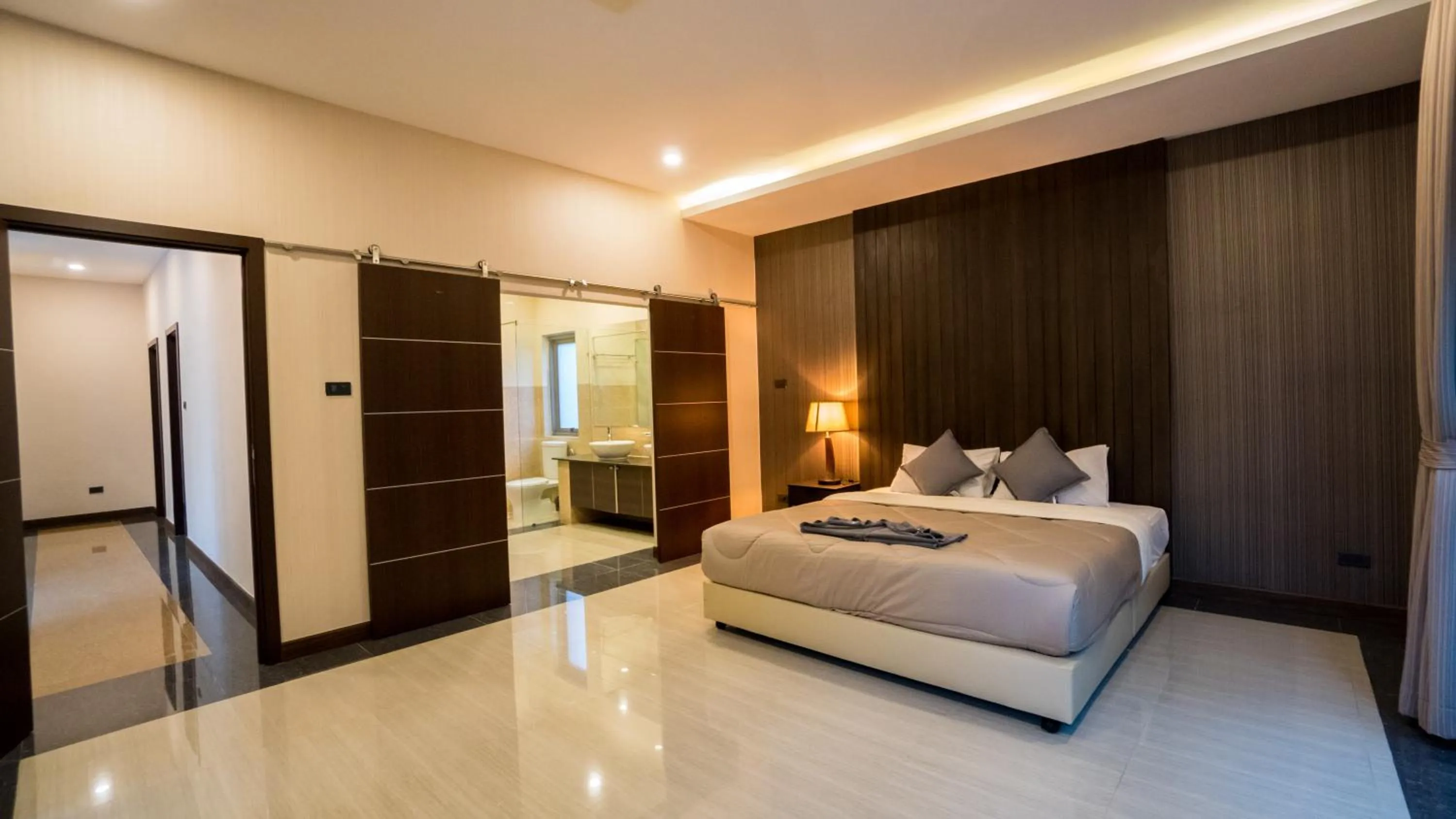 Bedroom, Bed in Villa Navin Premiere Pool Villa