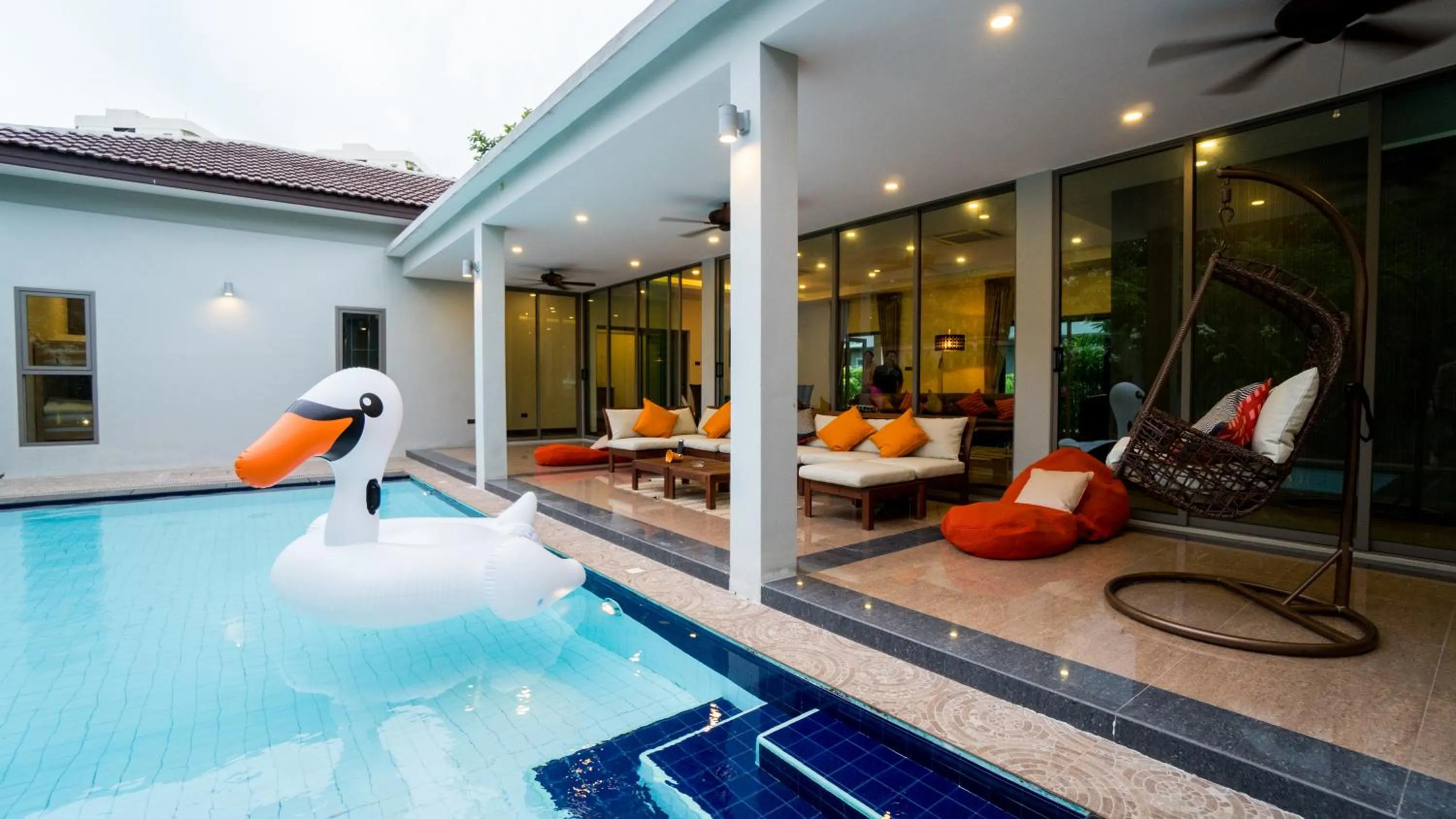 Balcony/Terrace in Villa Navin Premiere Pool Villa