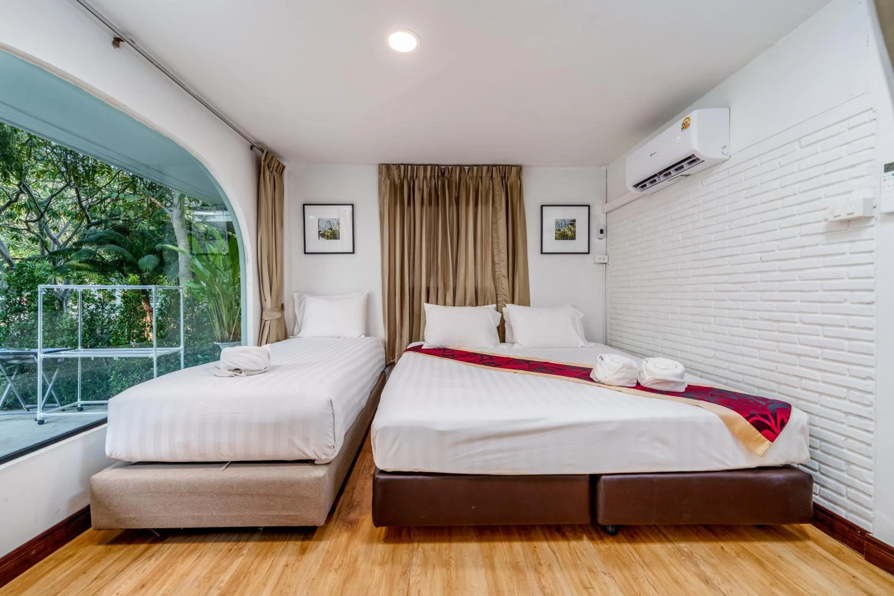 Bed in Villa Navin Premiere Pool Villa