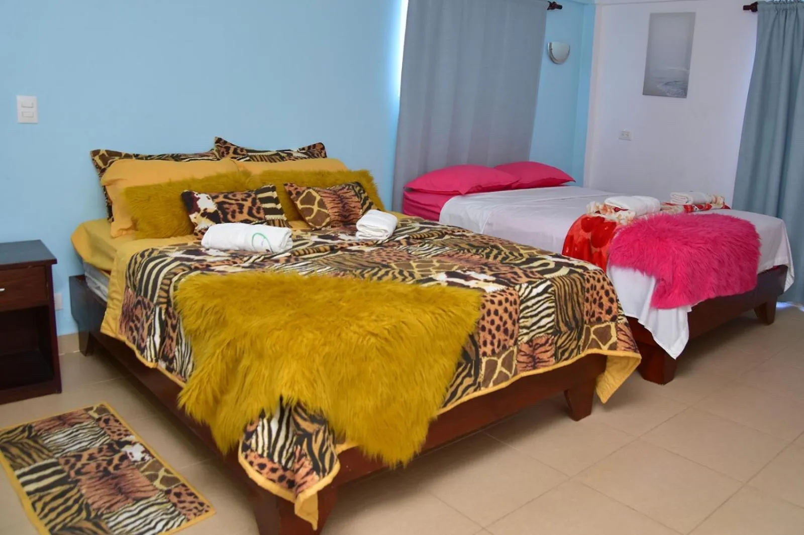 Bed in Ensenada Resort