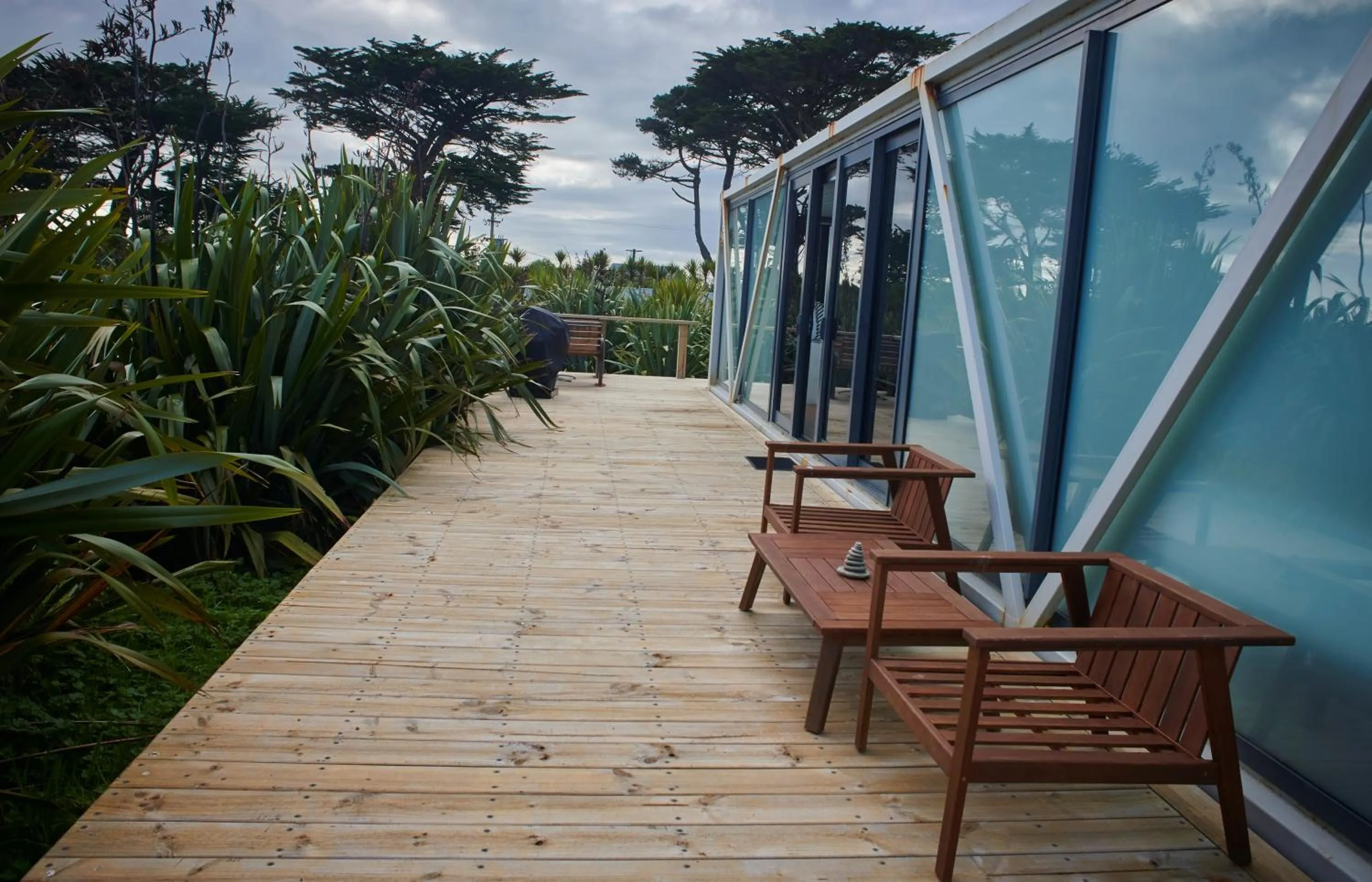 Patio in Ross Beach TOP10 Holiday Park