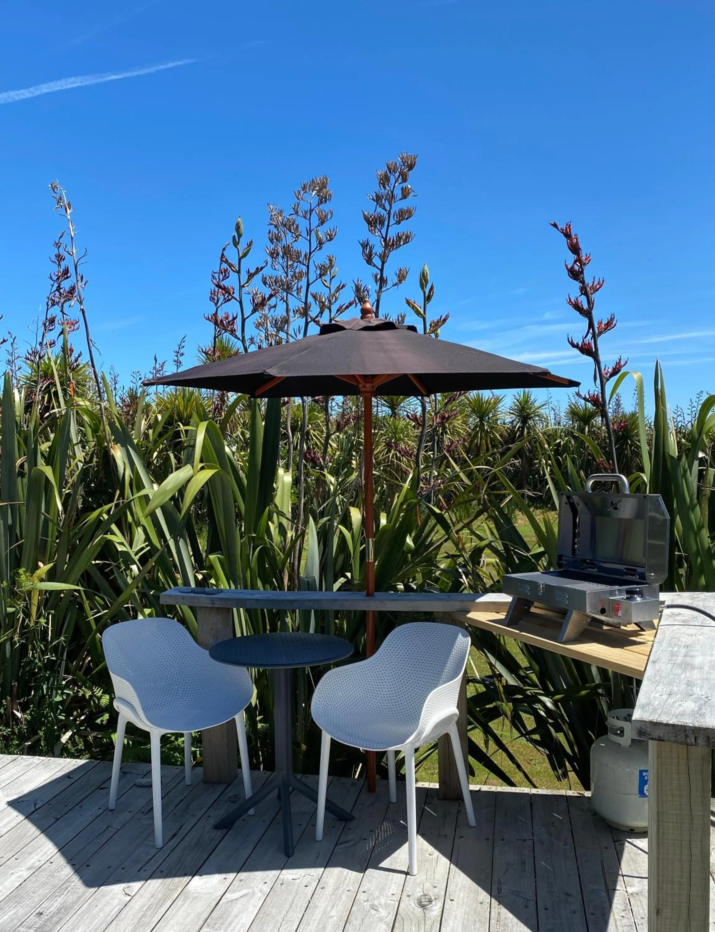 Patio in Ross Beach TOP10 Holiday Park