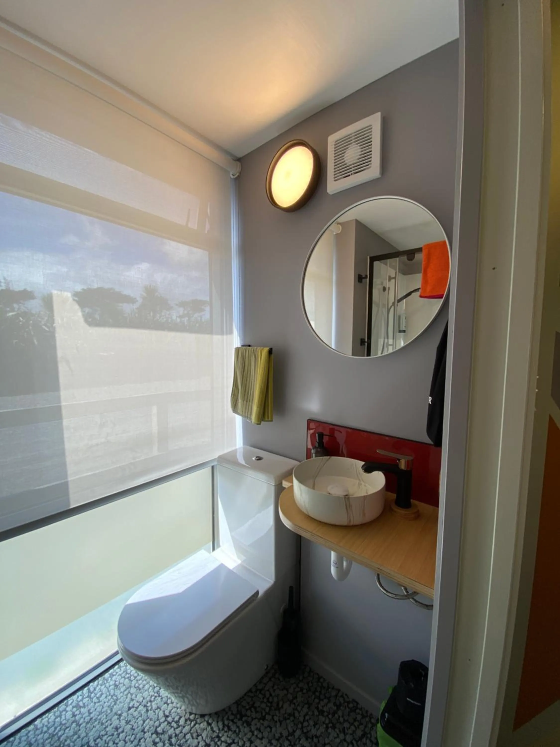 Toilet in Ross Beach TOP10 Holiday Park