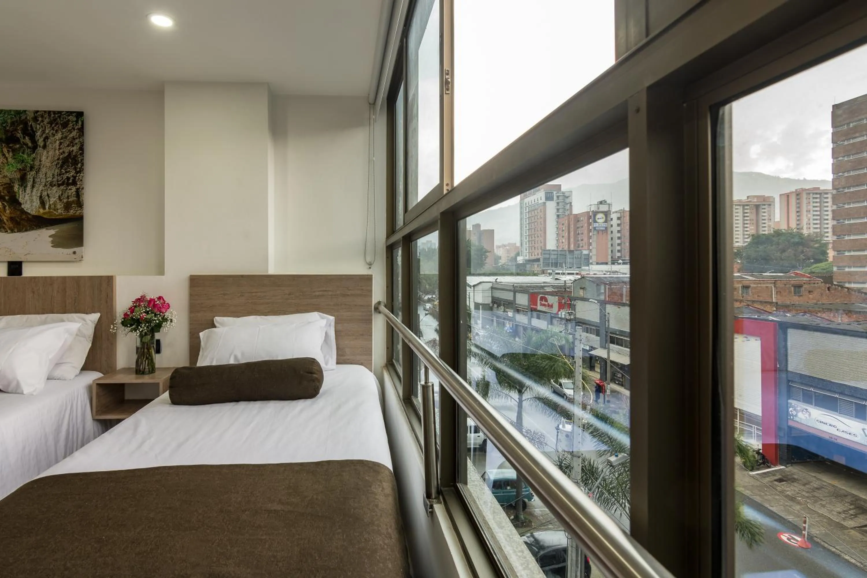 Bedroom, Bed in Hotel Med Estadio