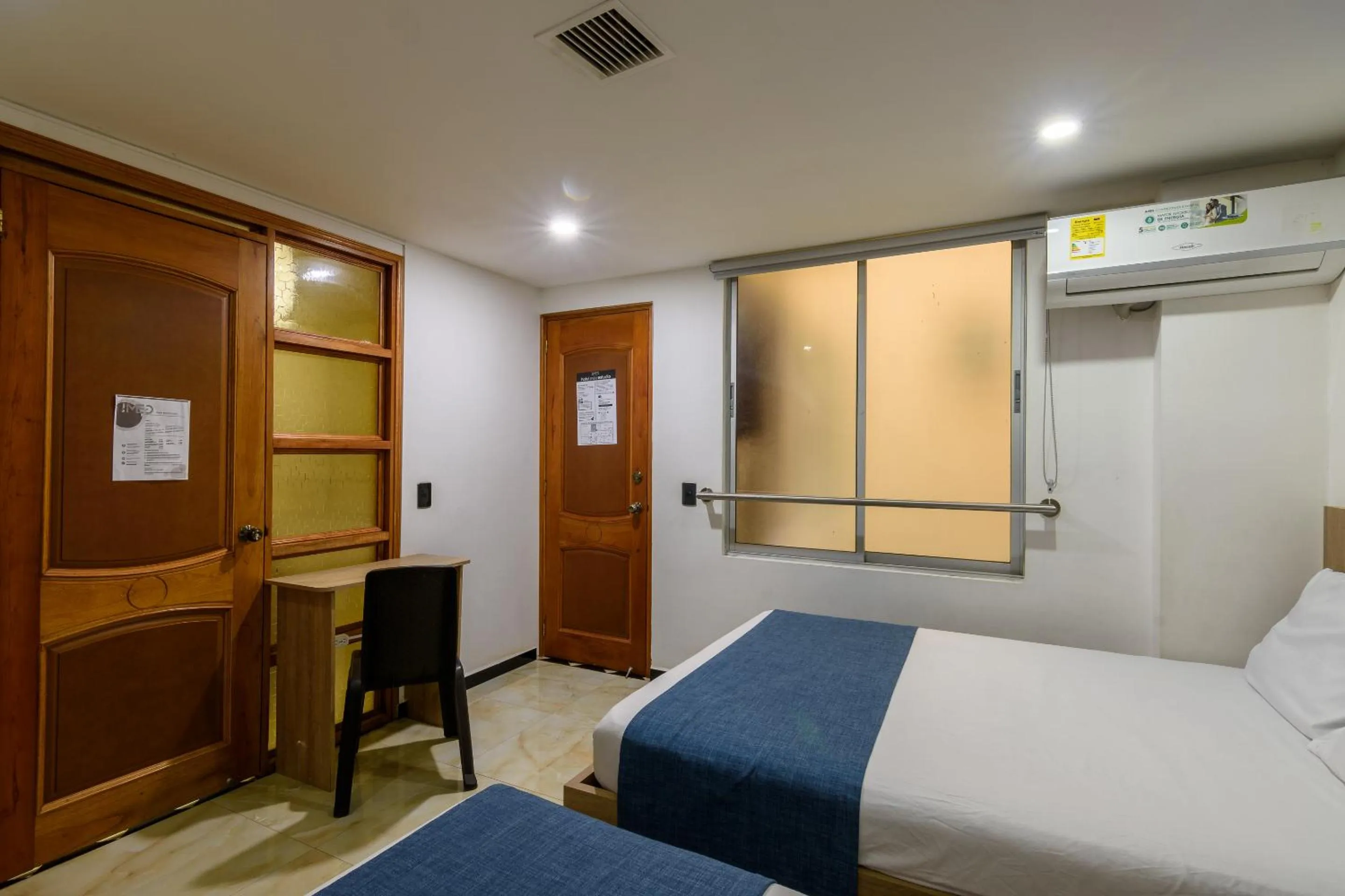 Bedroom, Bed in Hotel Med Estadio