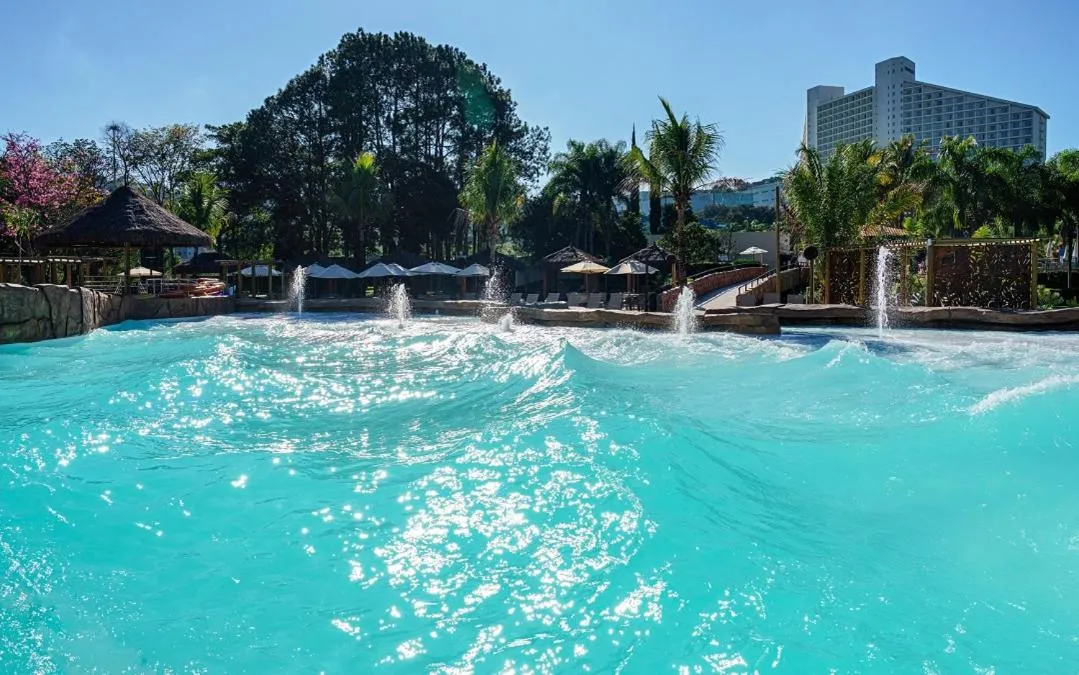 Swimming pool in Bourbon Resort Atibaia