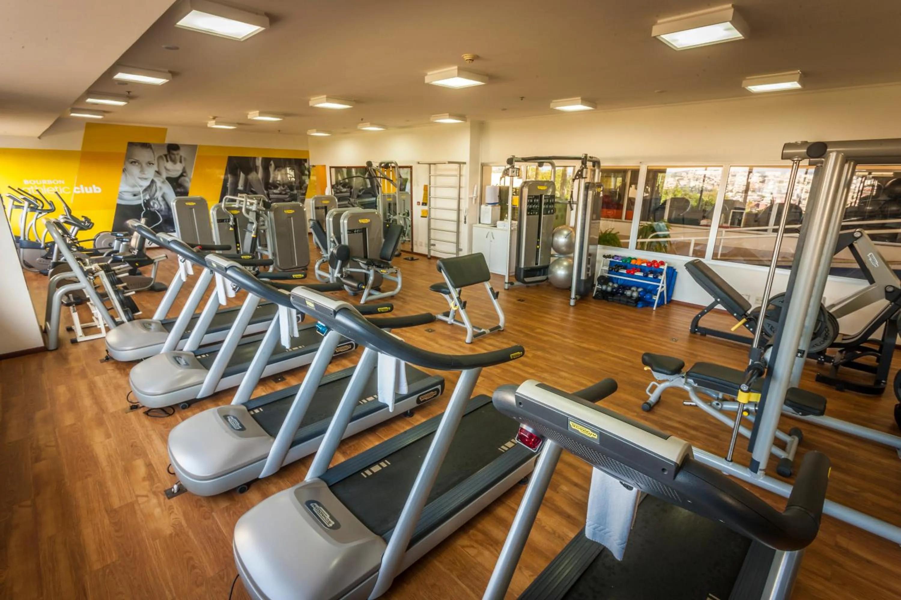 Fitness centre/facilities in Bourbon Resort Atibaia