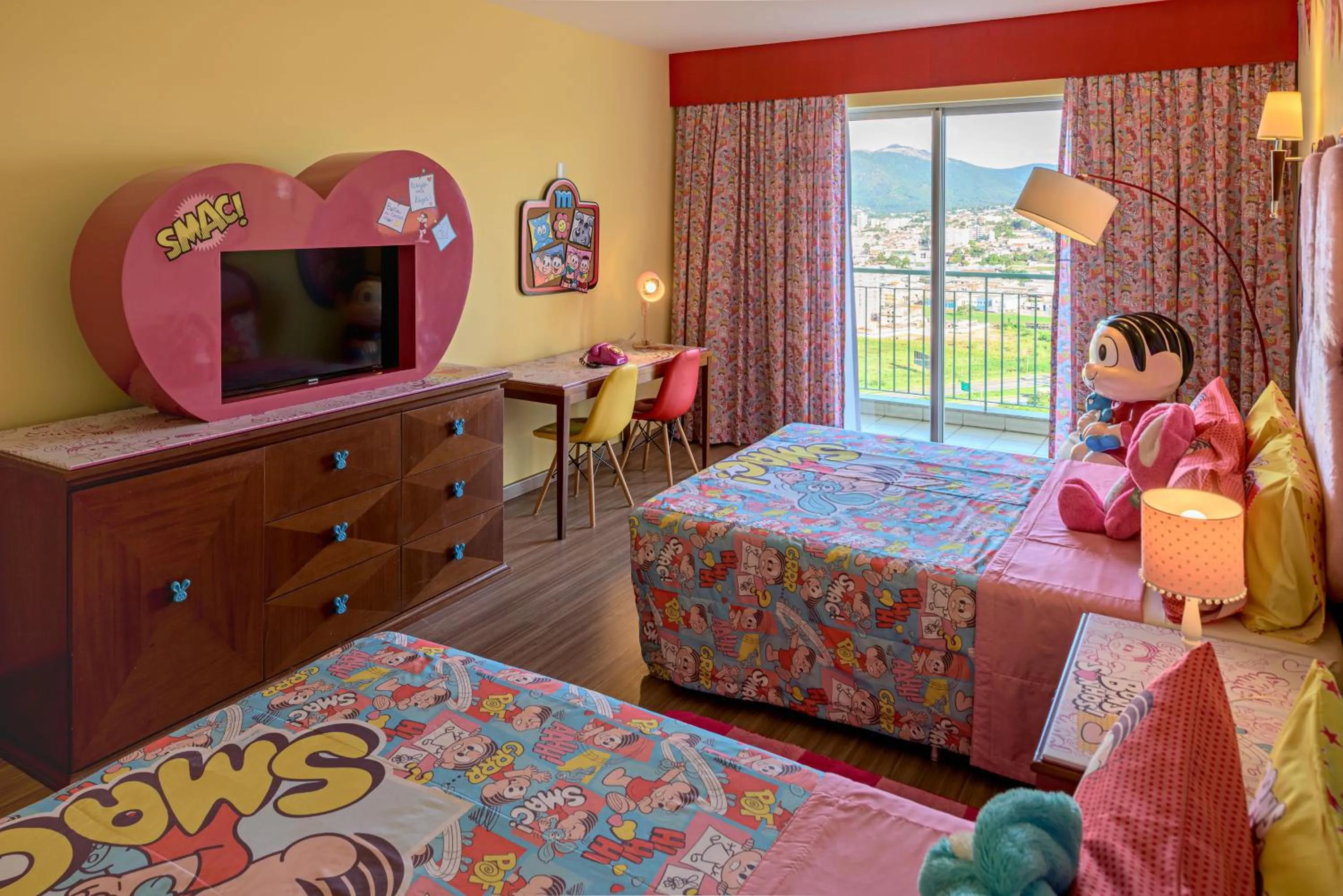 Bed in Bourbon Resort Atibaia