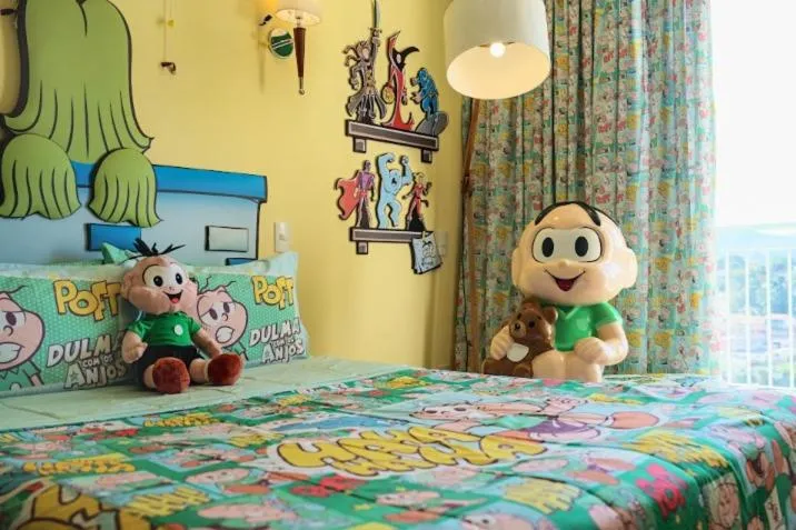 Bedroom, Bed in Bourbon Resort Atibaia