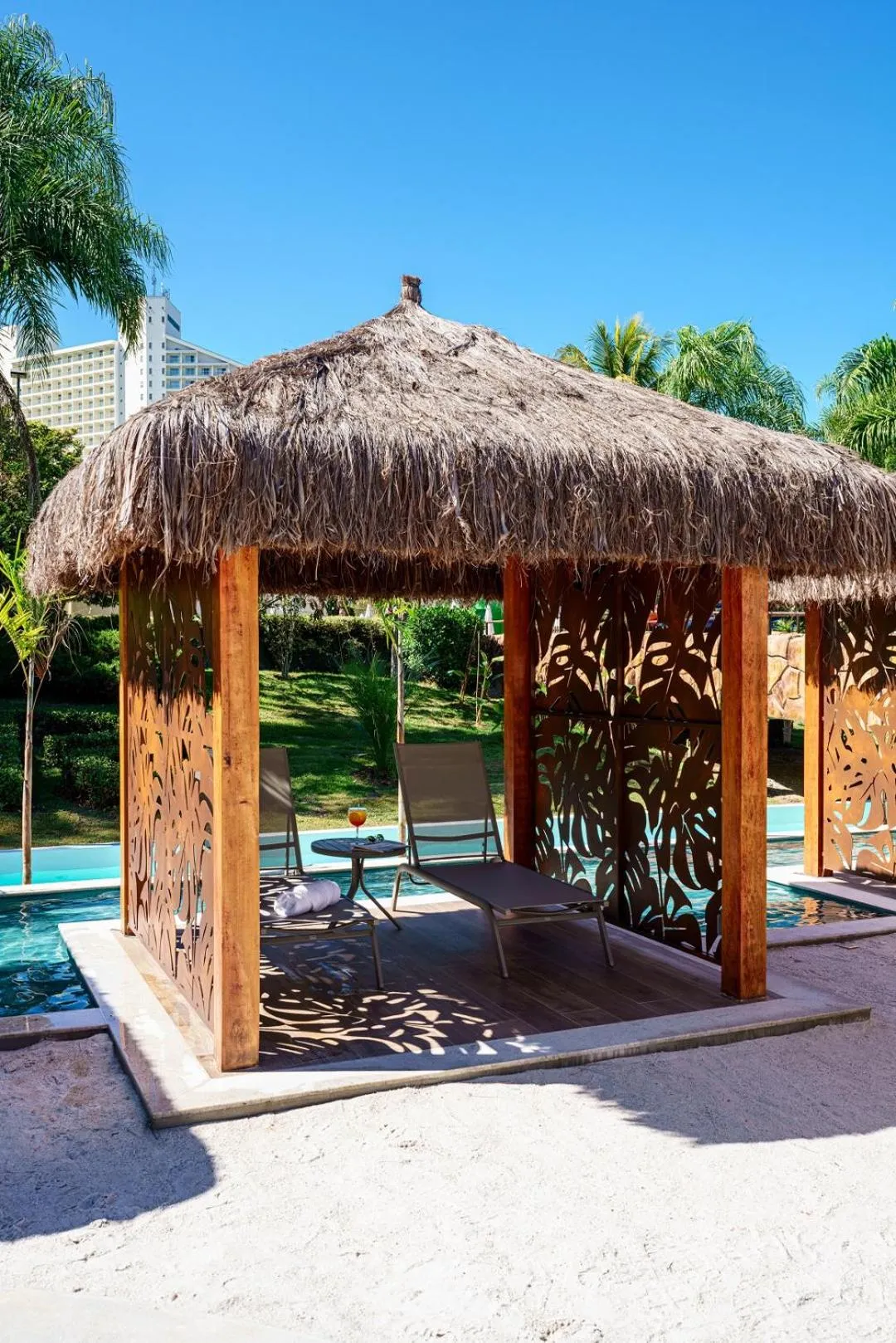 Swimming pool in Bourbon Resort Atibaia