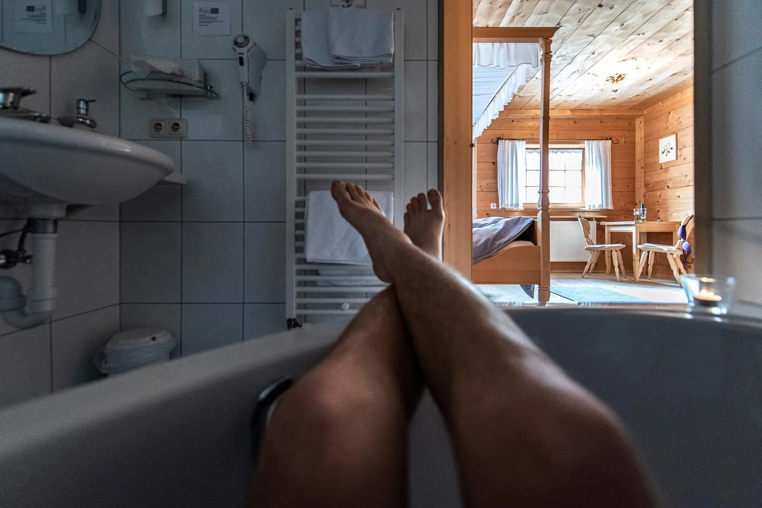 Decorative detail in Gaemsle - Rueckzugsort in den Bergen