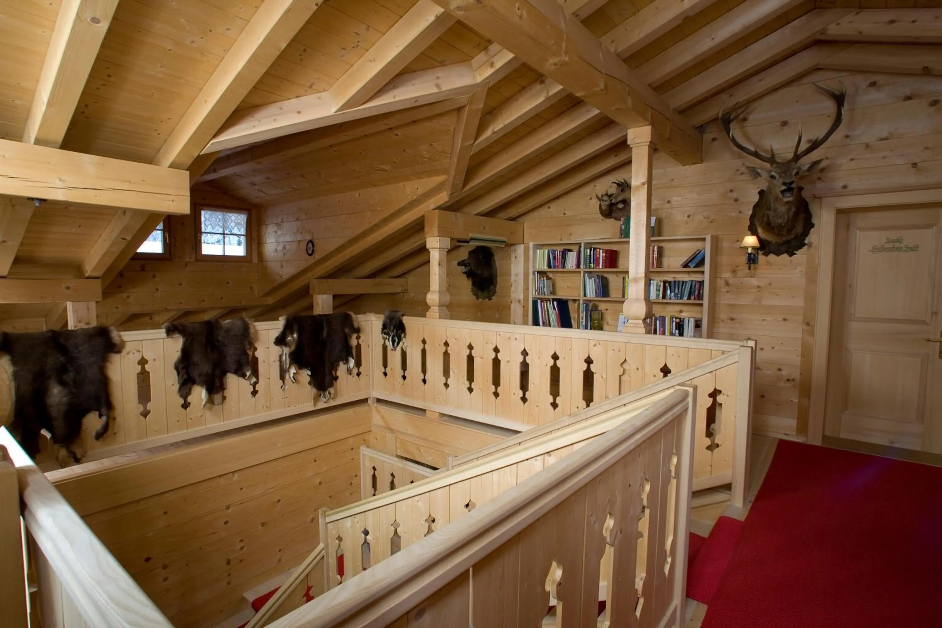 Library in Gaemsle - Rueckzugsort in den Bergen