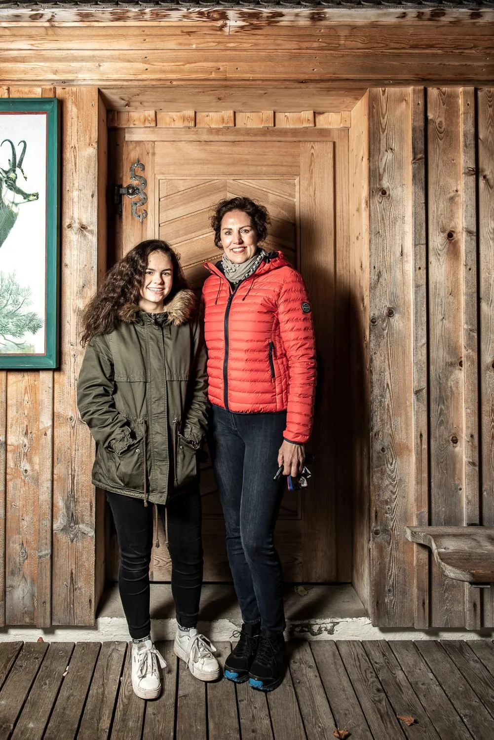 Family in Gaemsle - Rueckzugsort in den Bergen