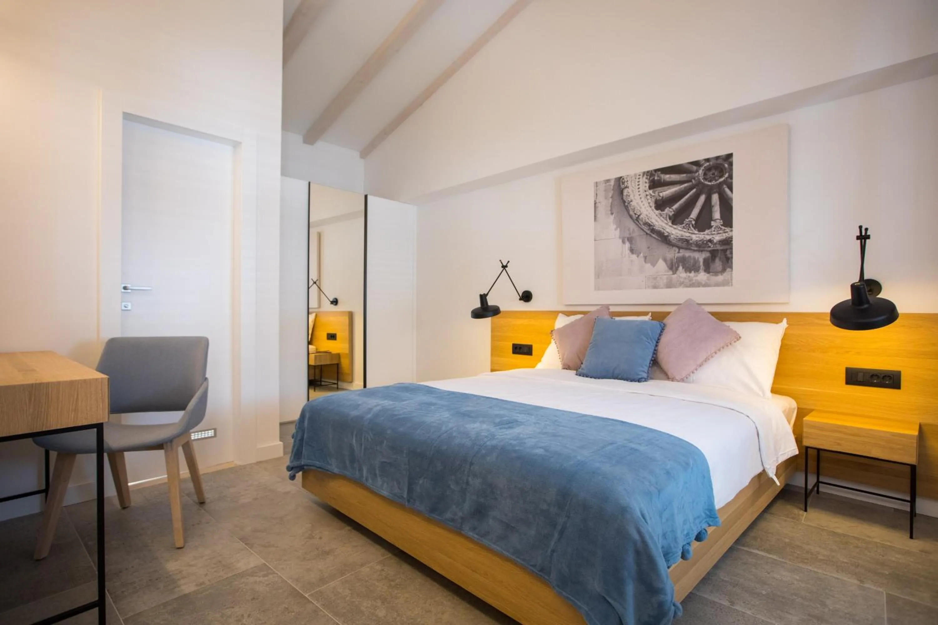 Bed in Bova Luxury Rooms