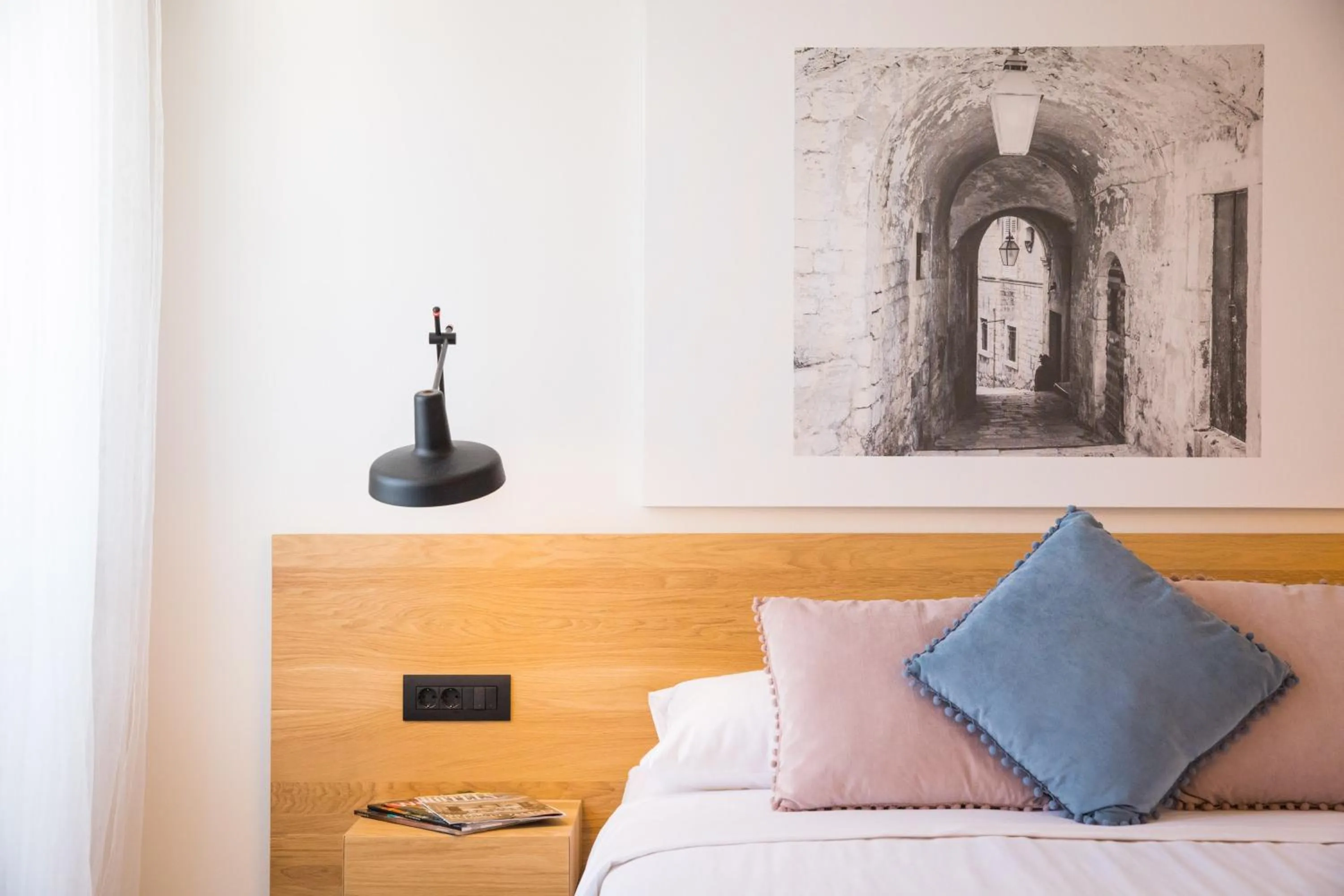 Bed in Bova Luxury Rooms