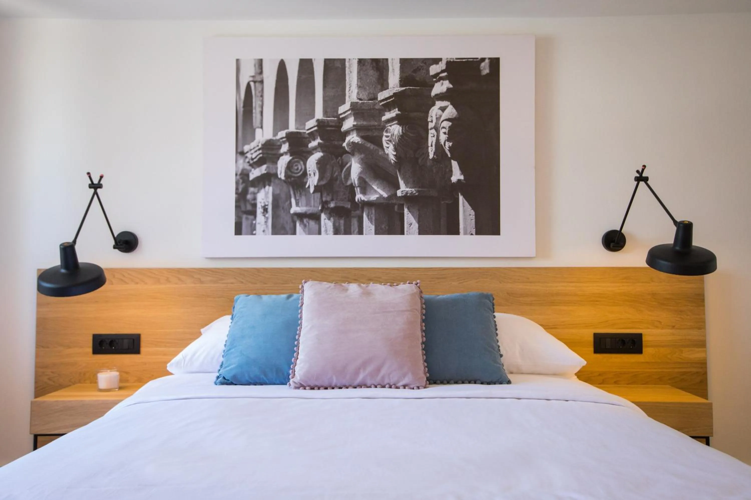 Bed in Bova Luxury Rooms