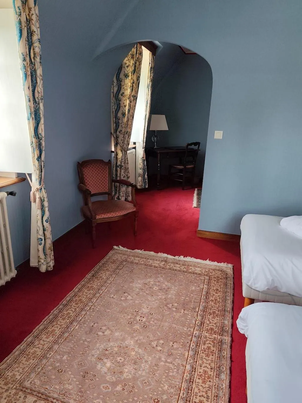 Photo of the whole room, Bed in Manoir Du Stang