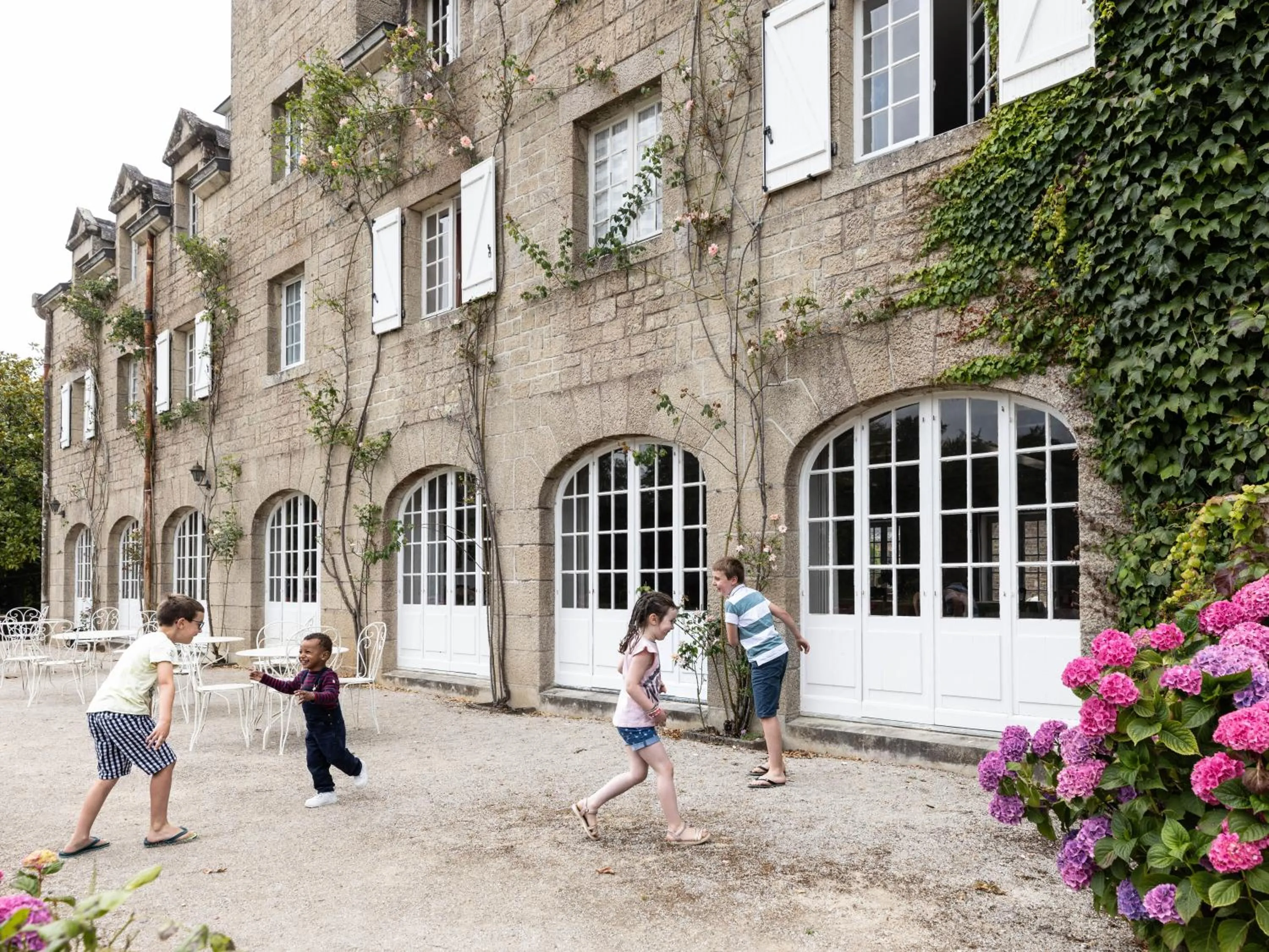 Children play ground in Manoir Du Stang