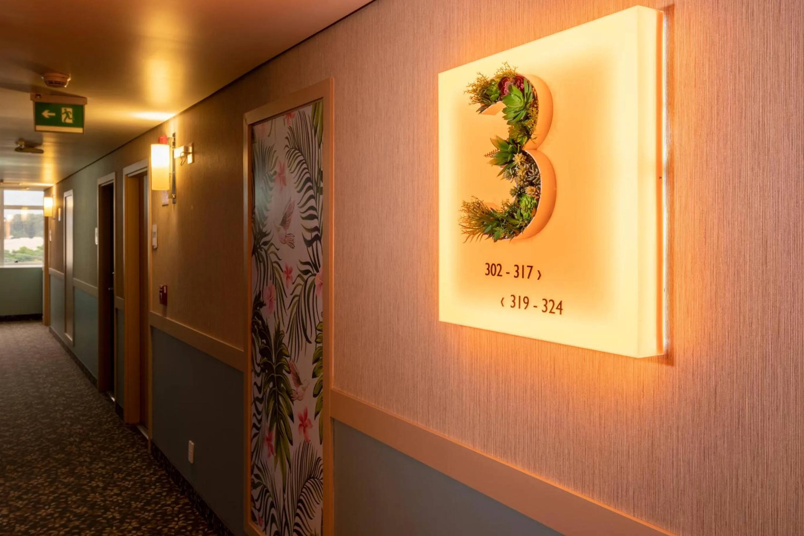 Decorative detail in ibis Styles Curitiba Aeroporto