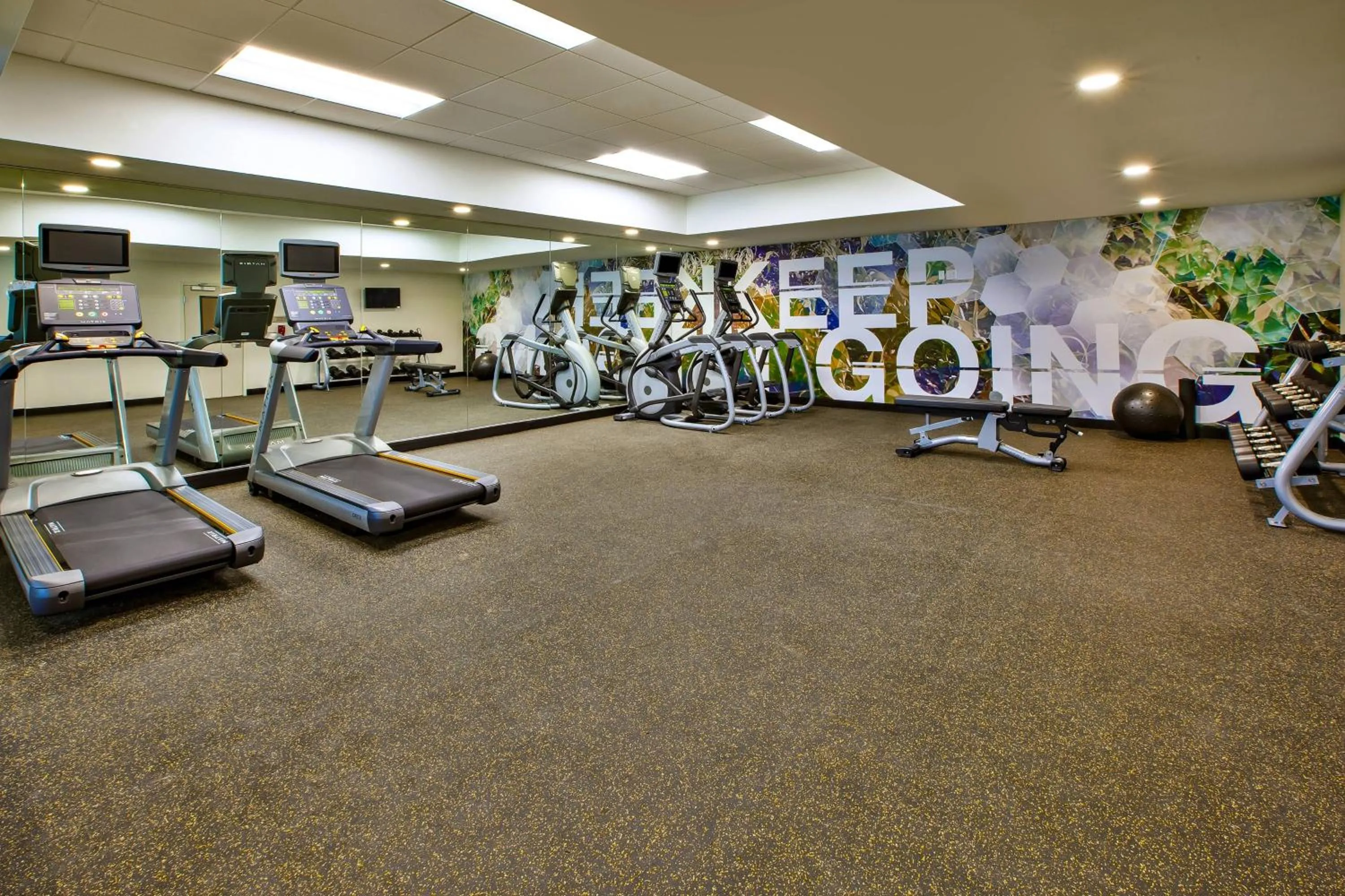 Fitness centre/facilities in SpringHill Suites by Marriott Pittsburgh Butler/Centre City