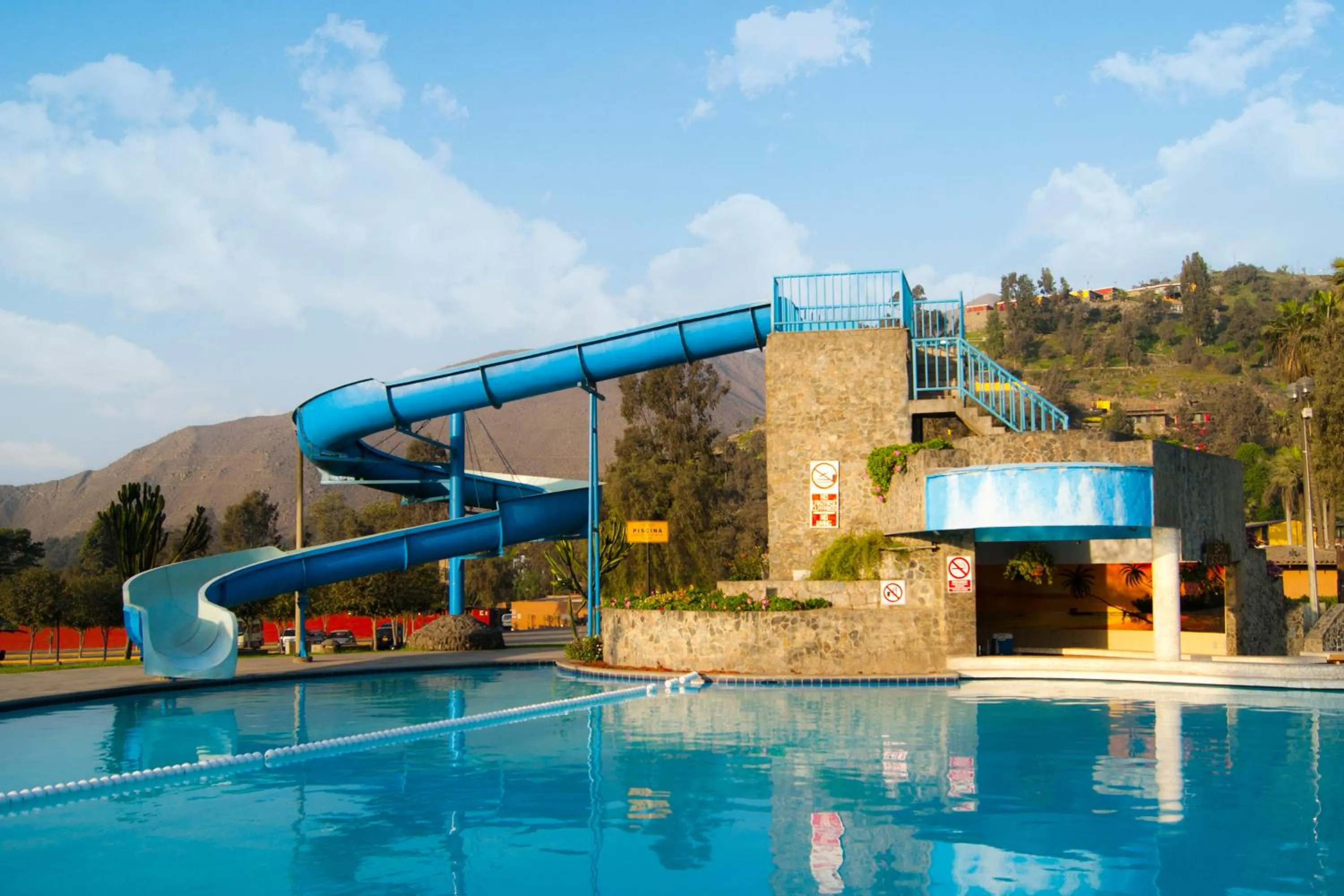 Natural landscape in Decameron El Pueblo