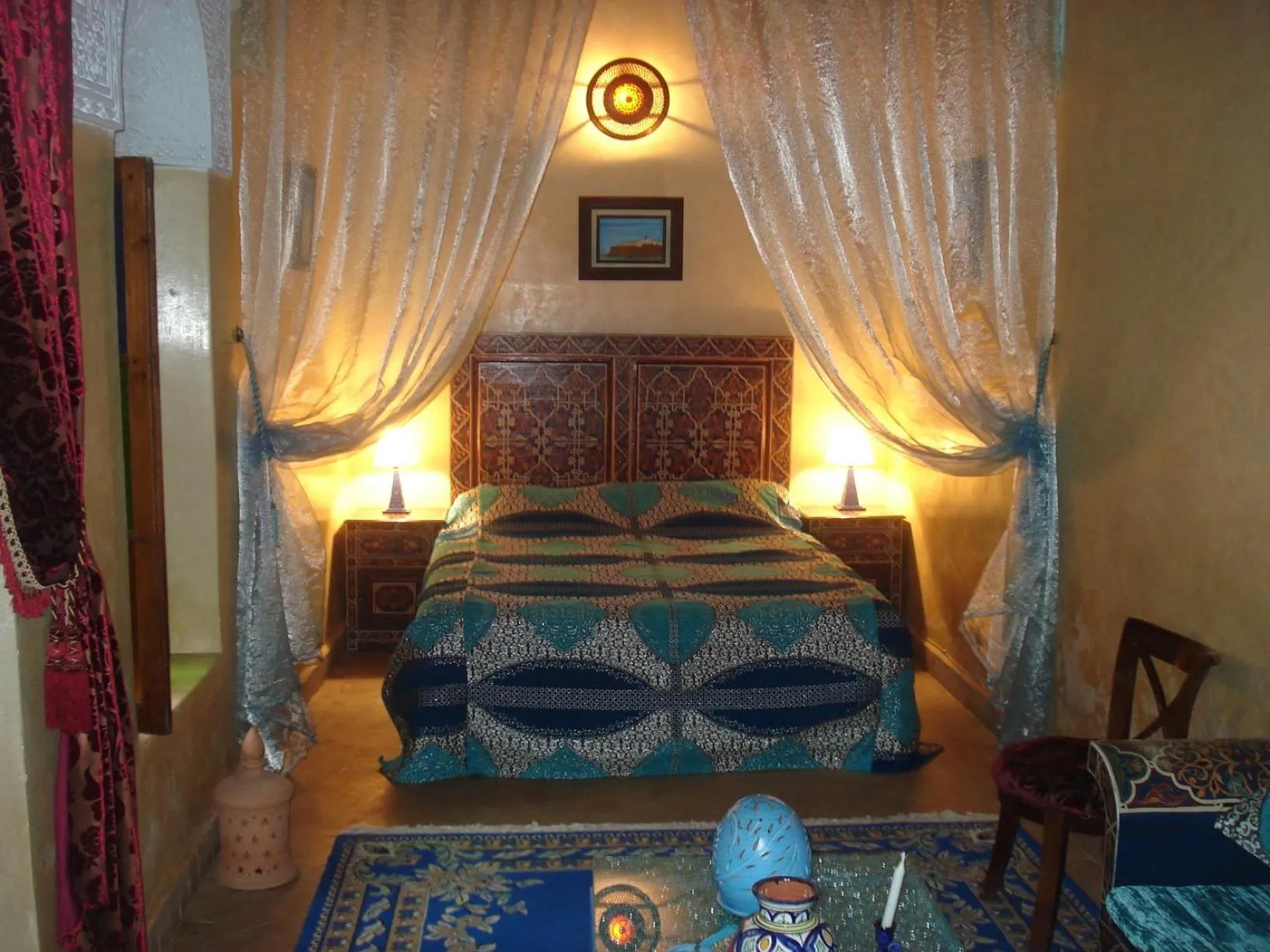 Photo of the whole room, Bed in Riad Marlinea
