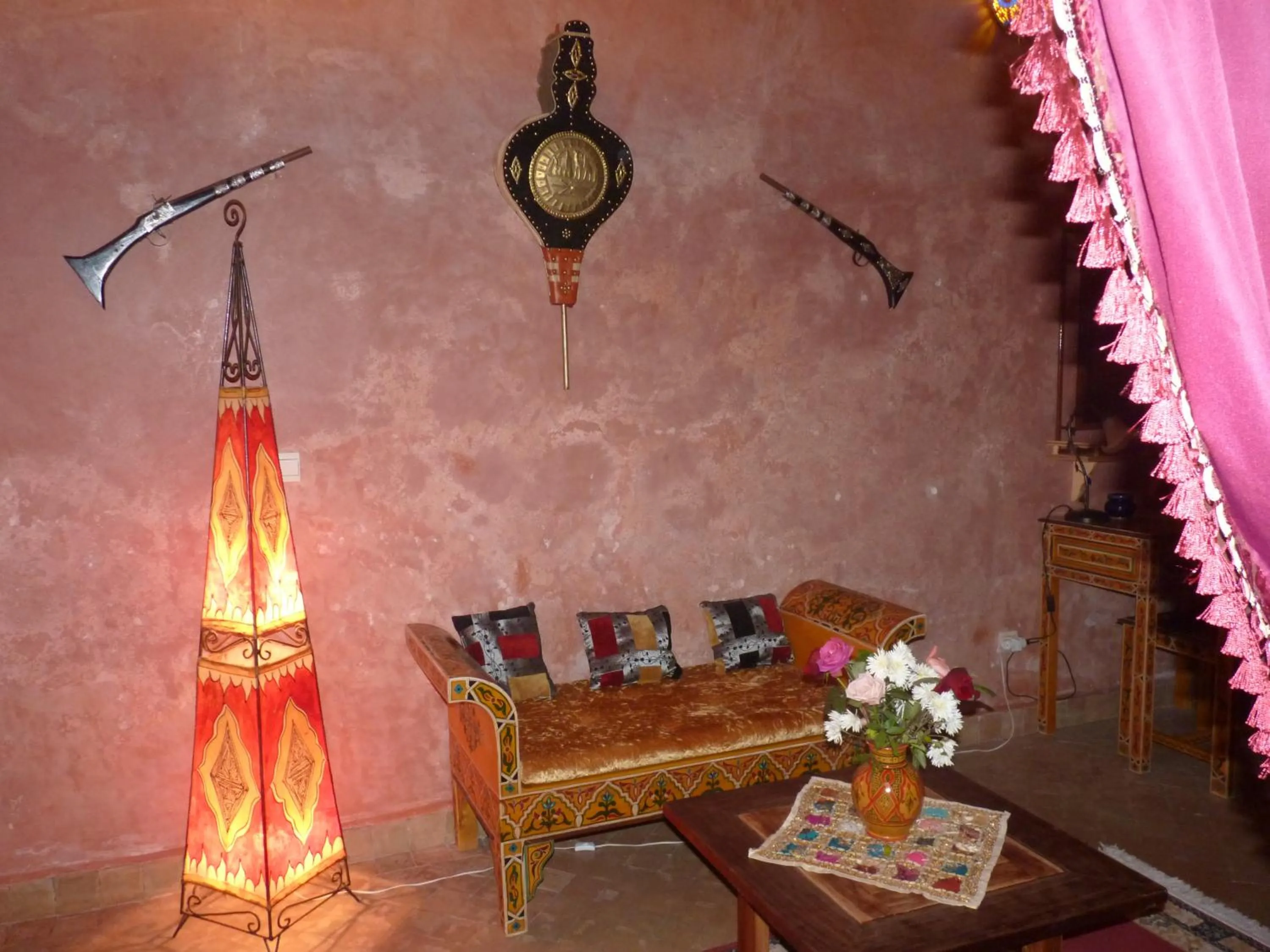 Decorative detail in Riad Marlinea