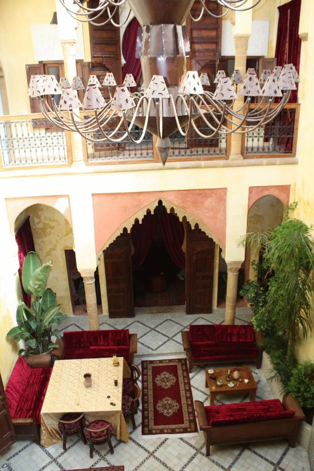 Patio in Riad Marlinea