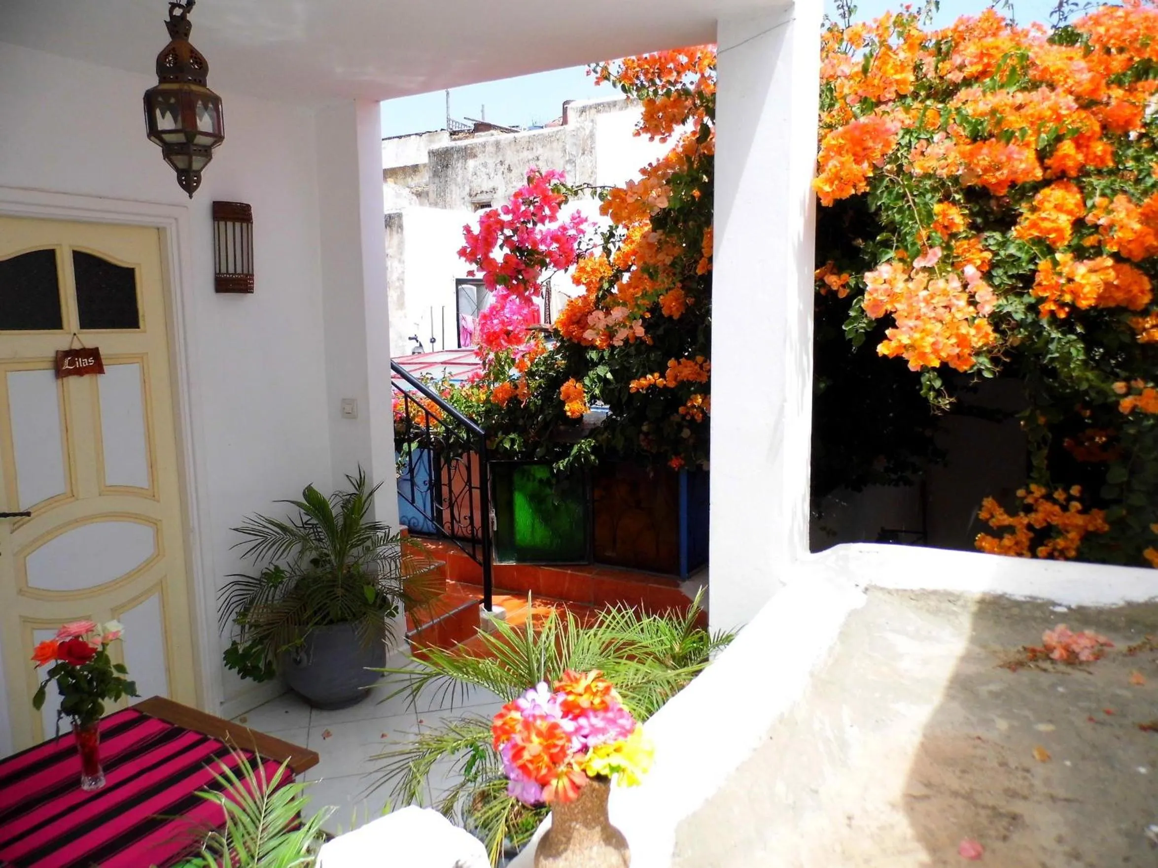 Facade/entrance in Riad Marlinea