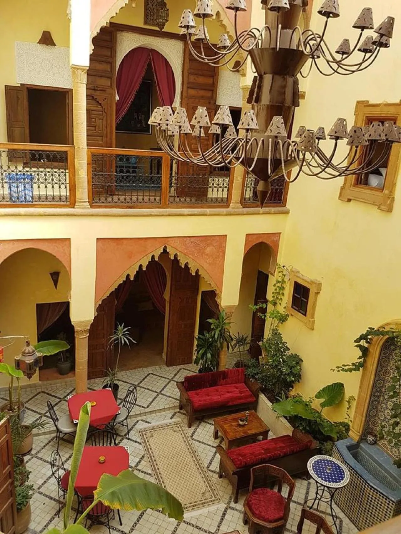 Lobby or reception in Riad Marlinea