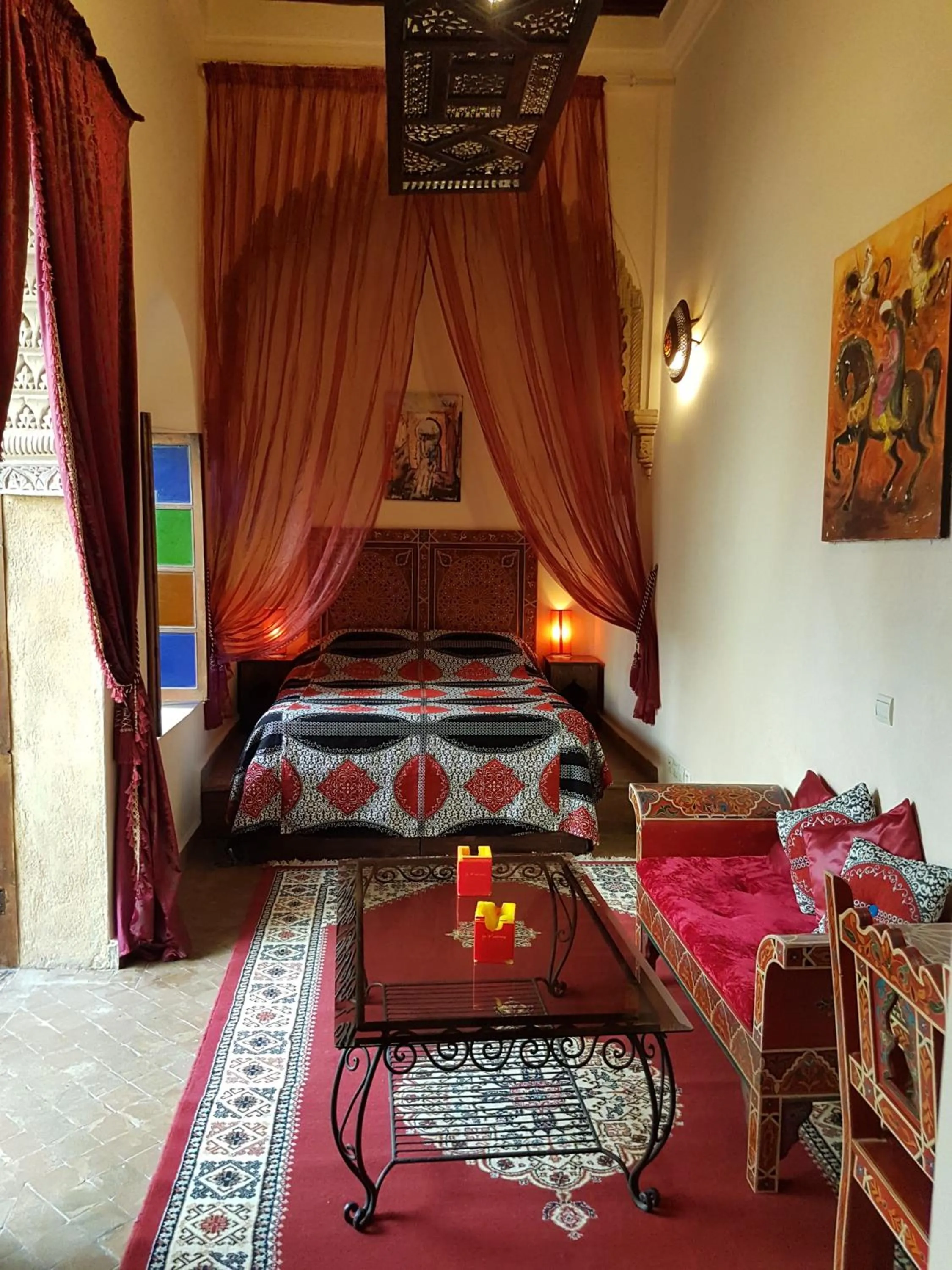 Bed in Riad Marlinea