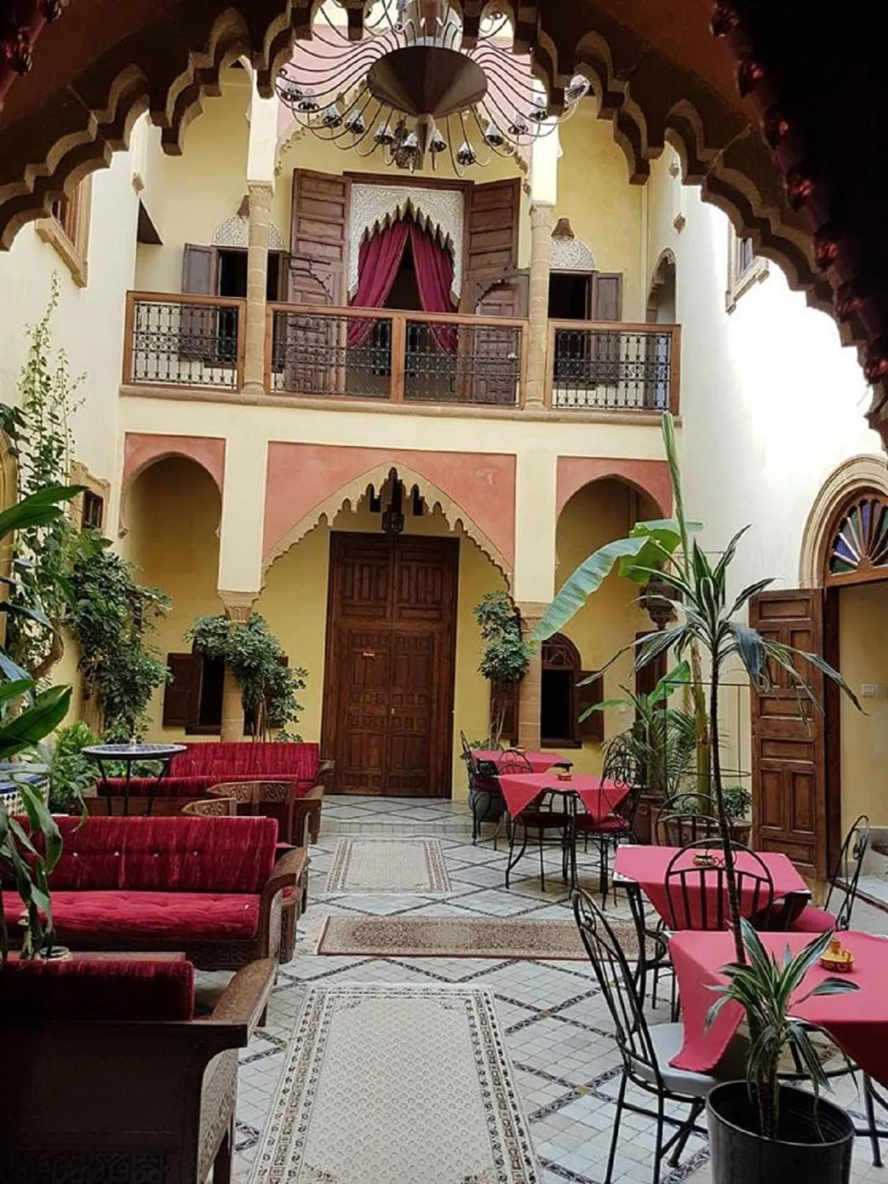 Lobby or reception in Riad Marlinea