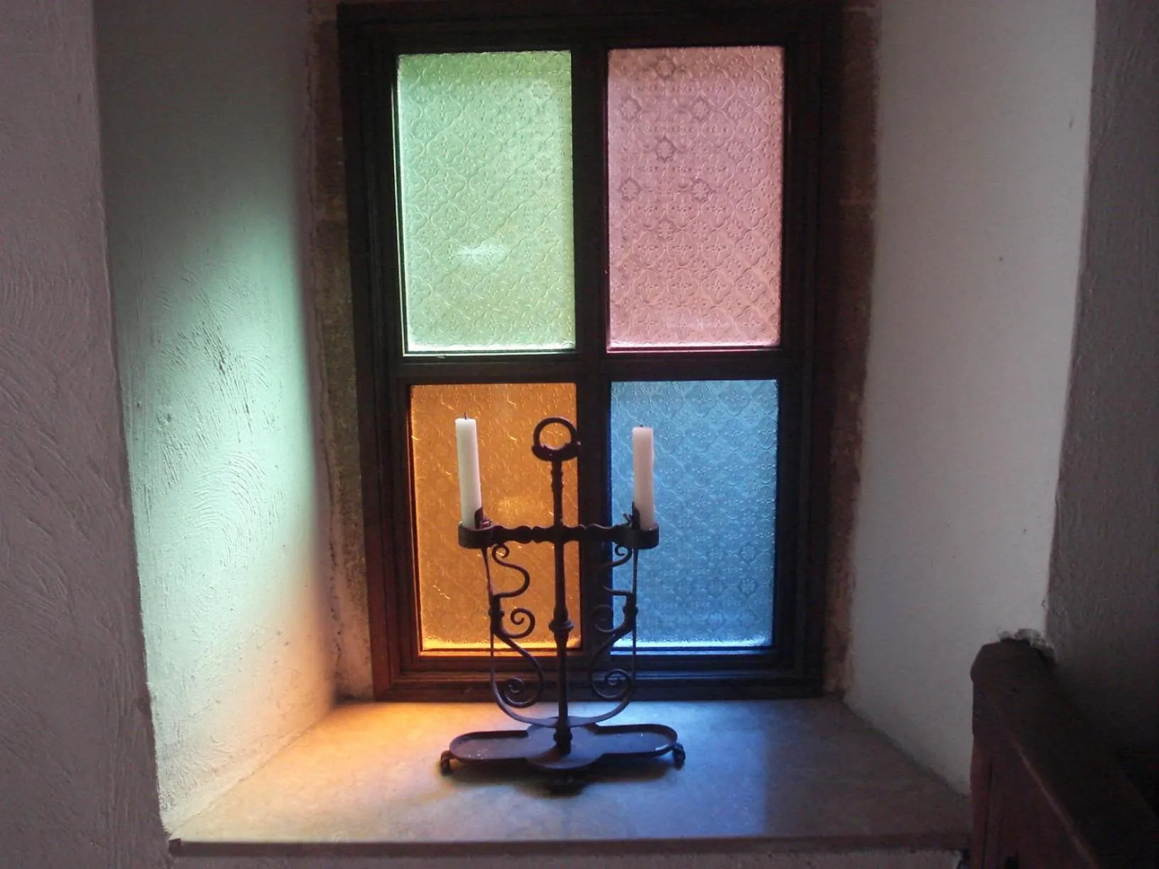 Decorative detail in Riad Marlinea