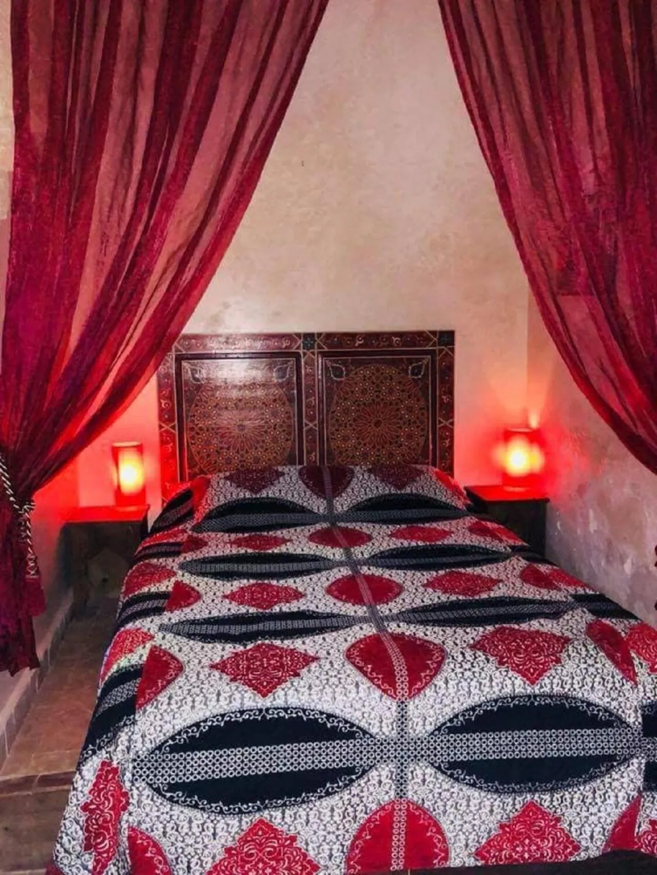 Bed in Riad Marlinea