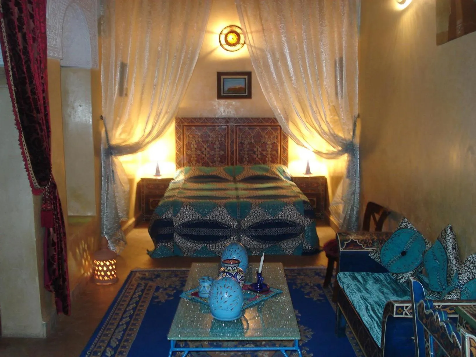 Photo of the whole room, Bed in Riad Marlinea