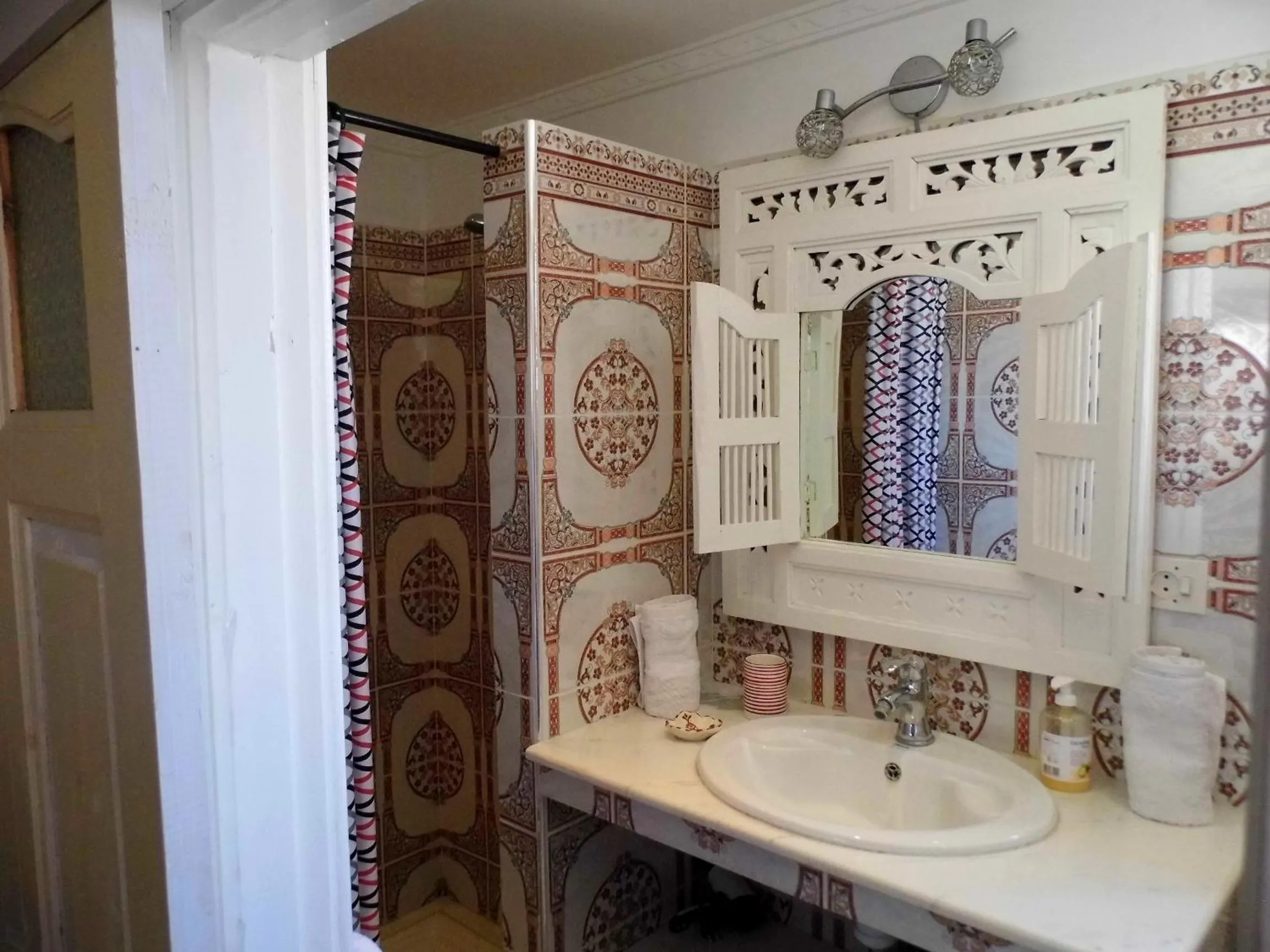 Bathroom in Riad Marlinea