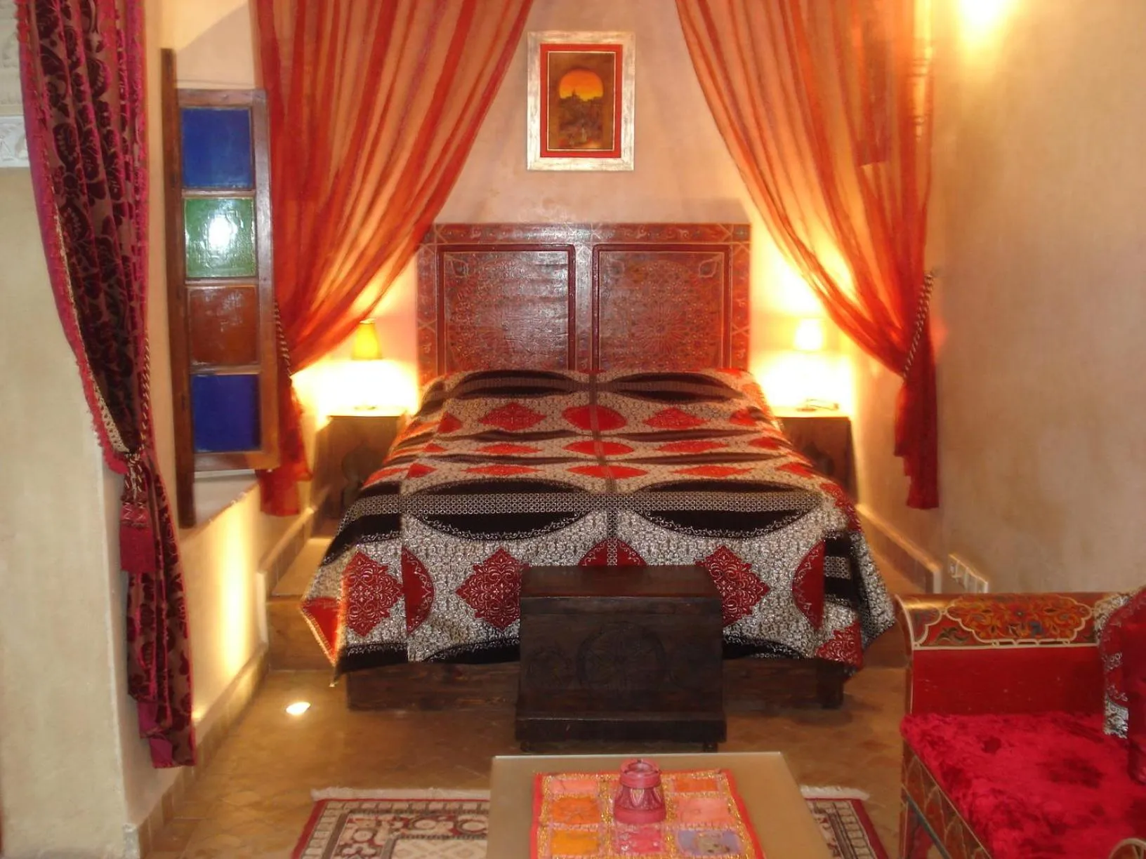Photo of the whole room, Bed in Riad Marlinea