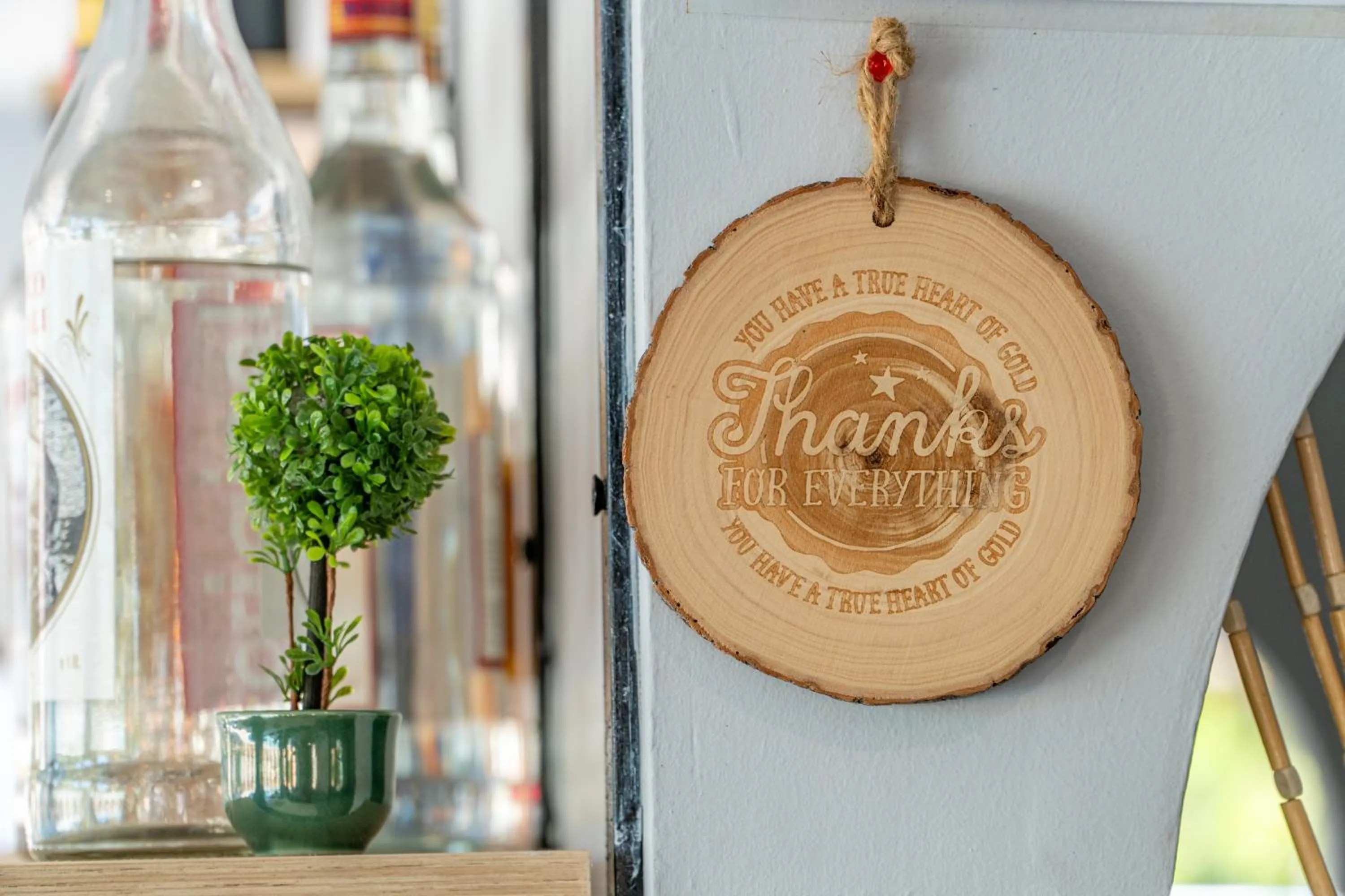 Decorative detail in Sandy Beach Complex - Poolside Studios & Seaside Apartments
