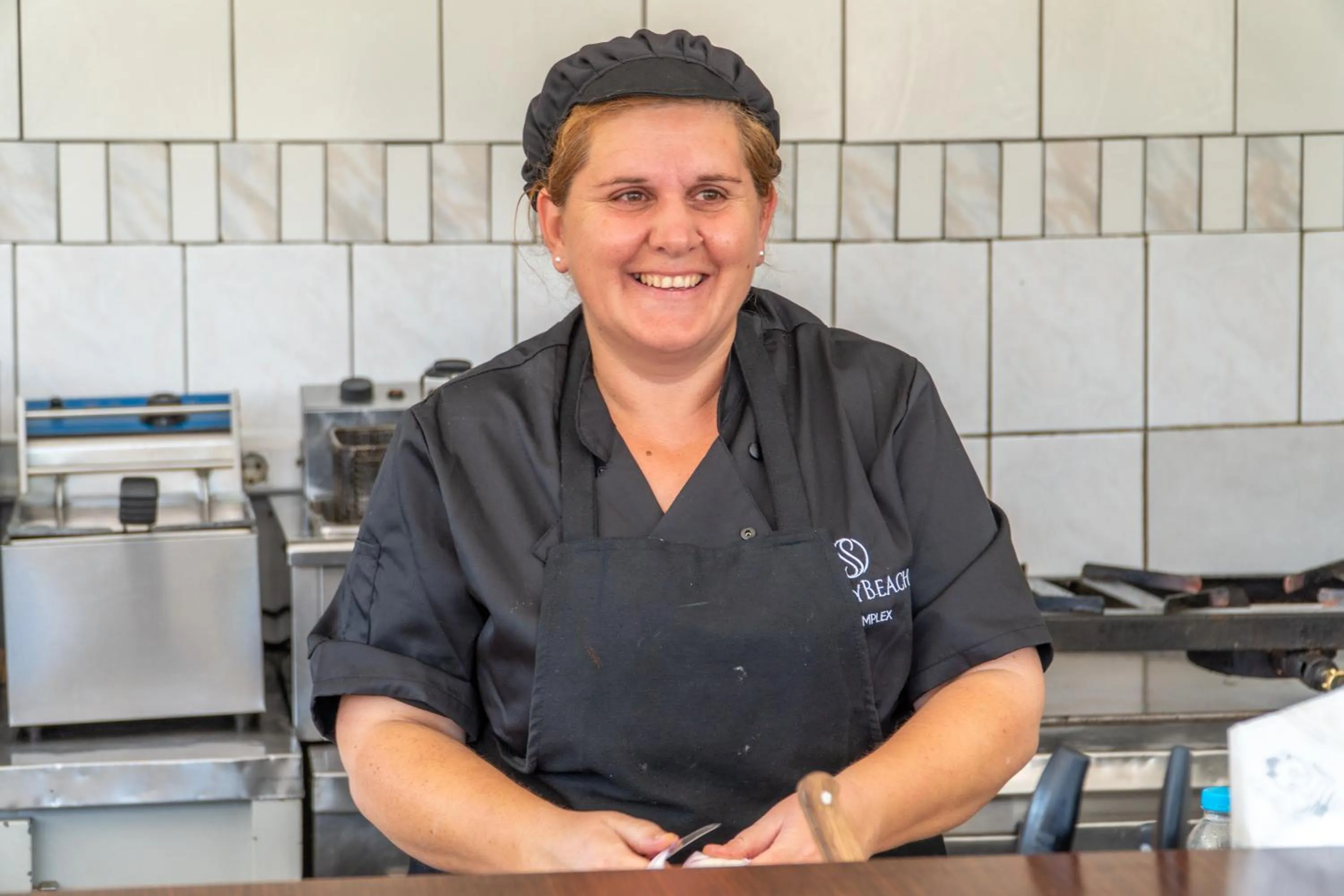 Staff in Sandy Beach Complex - Poolside Studios & Seaside Apartments