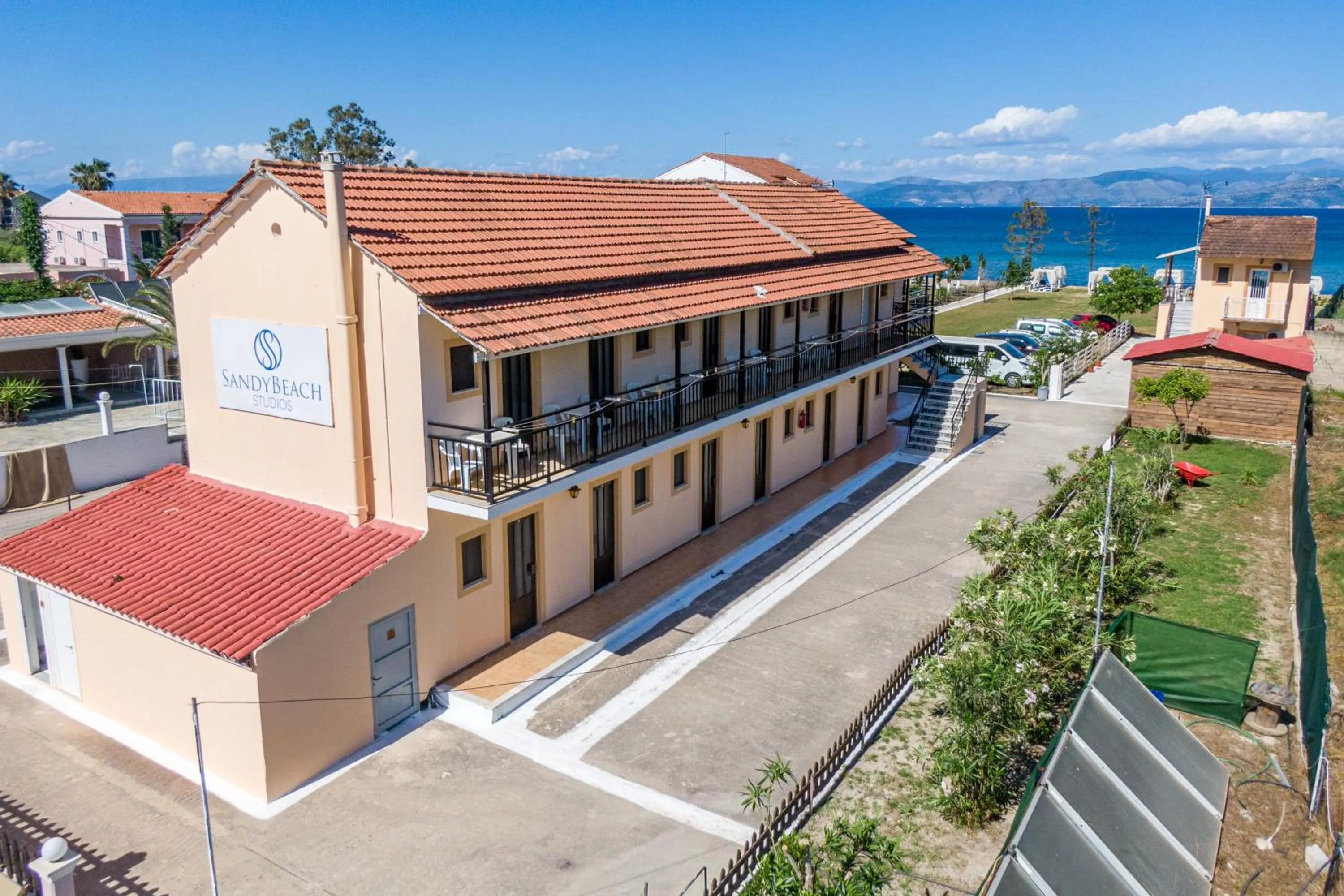 Property building in Sandy Beach Complex - Poolside Studios & Seaside Apartments