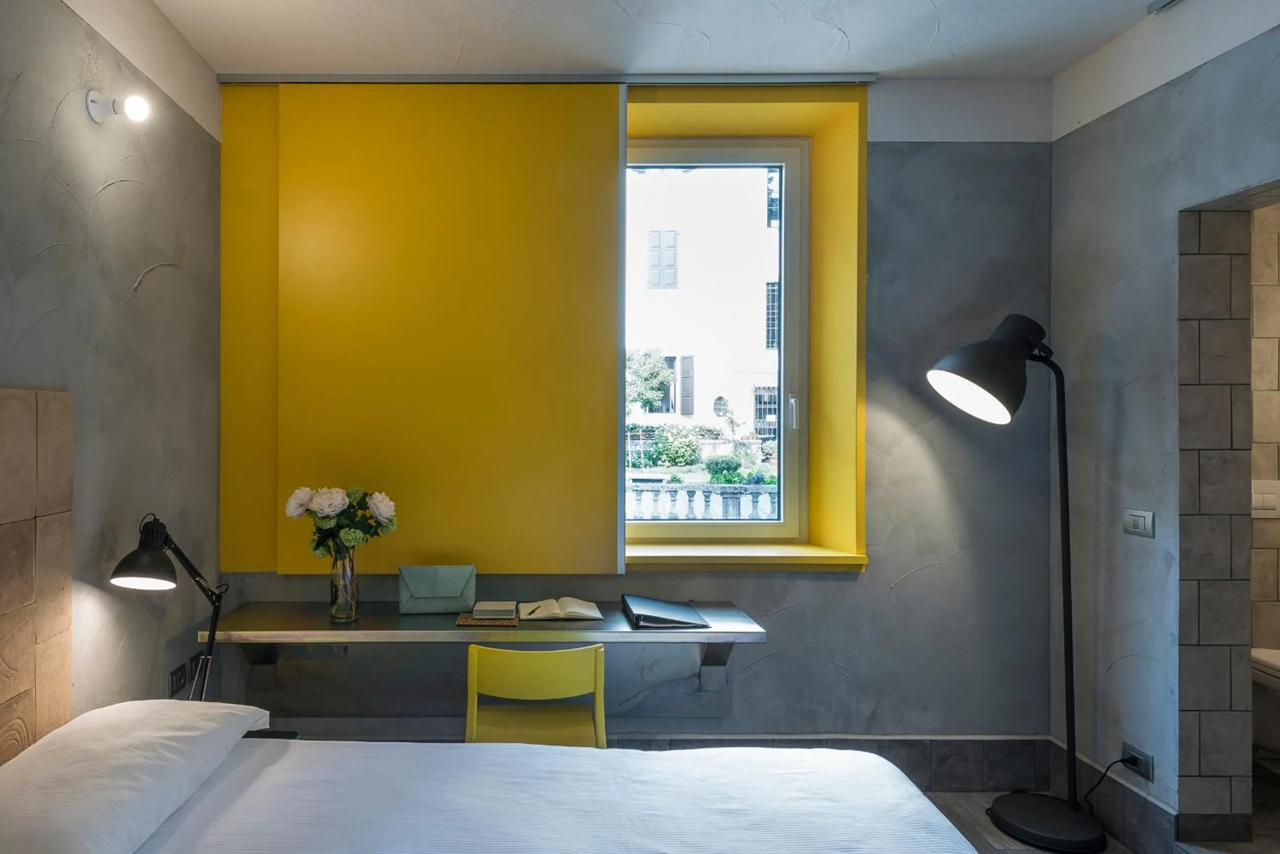 Bed in Hotel San Daniele