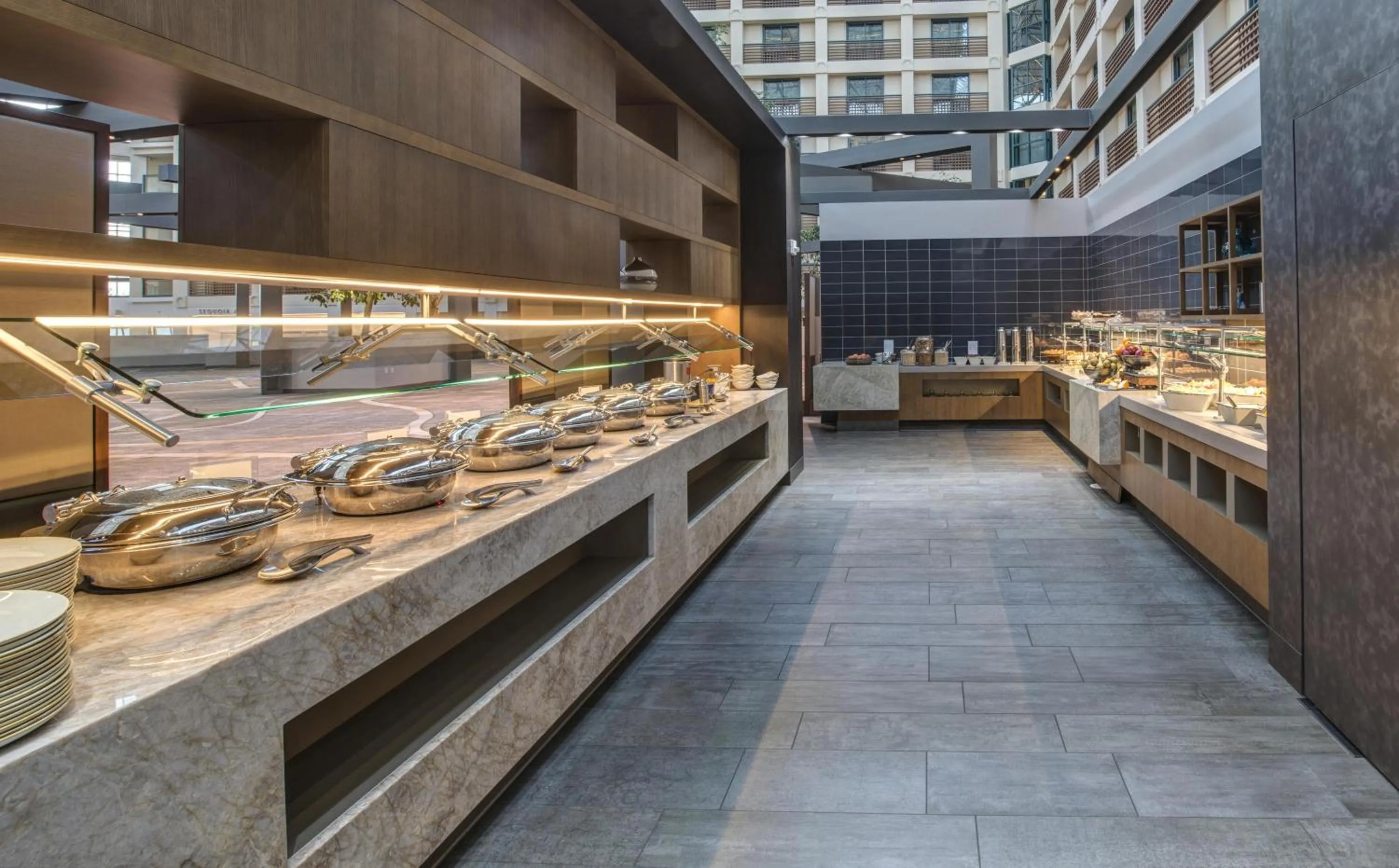 Breakfast in Hyatt Regency San Francisco Airport