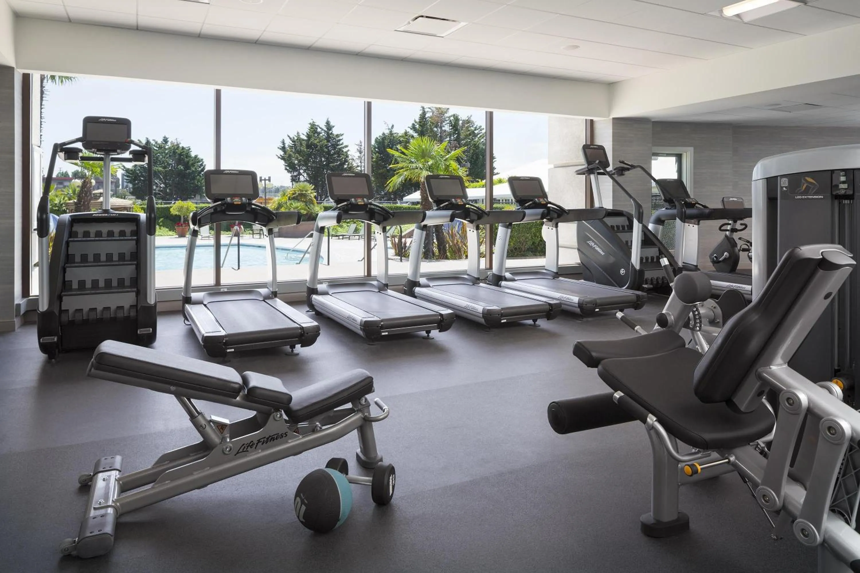 Fitness centre/facilities in Hyatt Regency San Francisco Airport