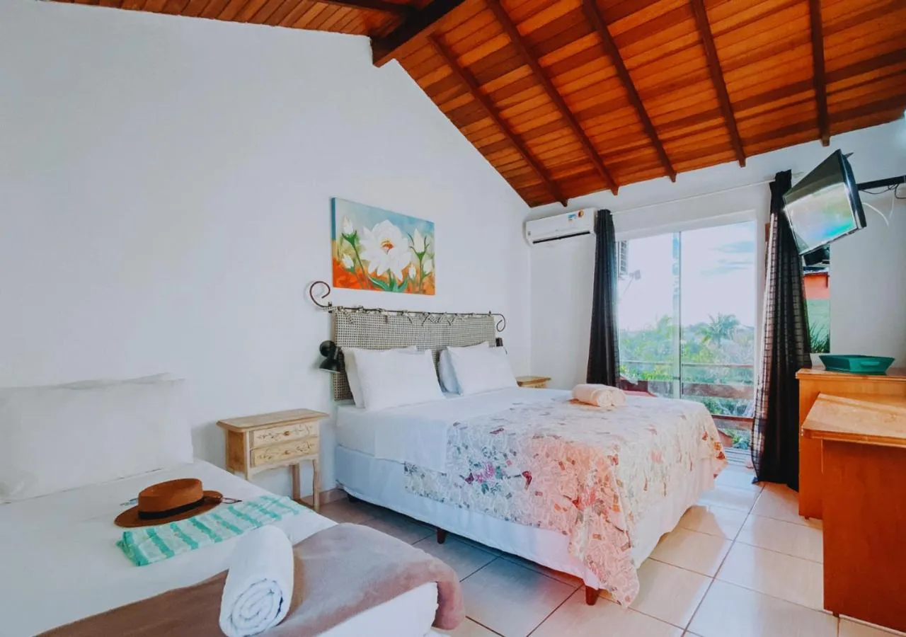 Bed in Calador Búzios Hotel