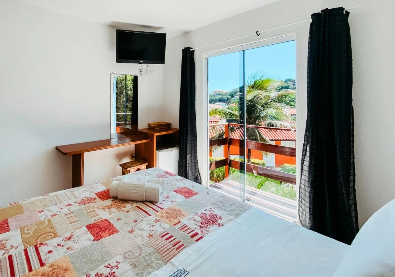 Bed in Calador Búzios Hotel