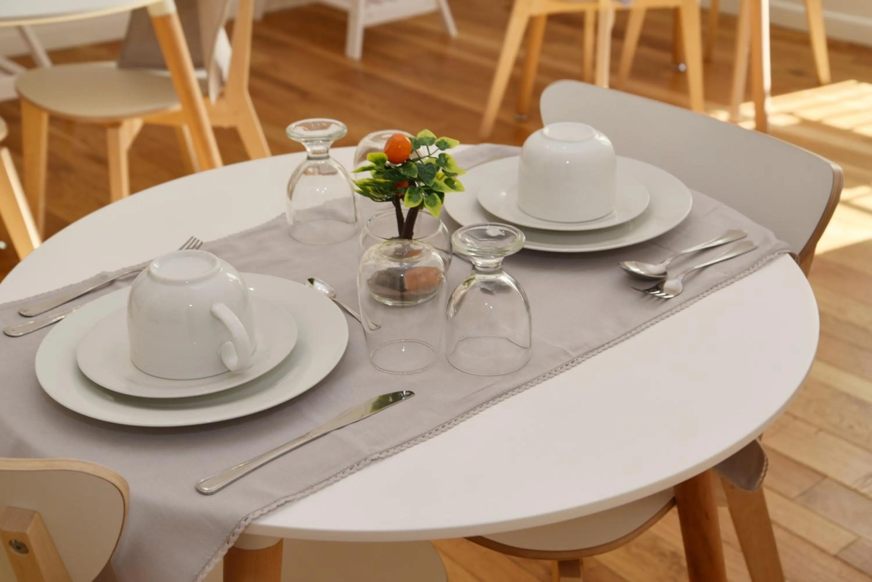 Dining area in 315 Via Roma Rooms centro